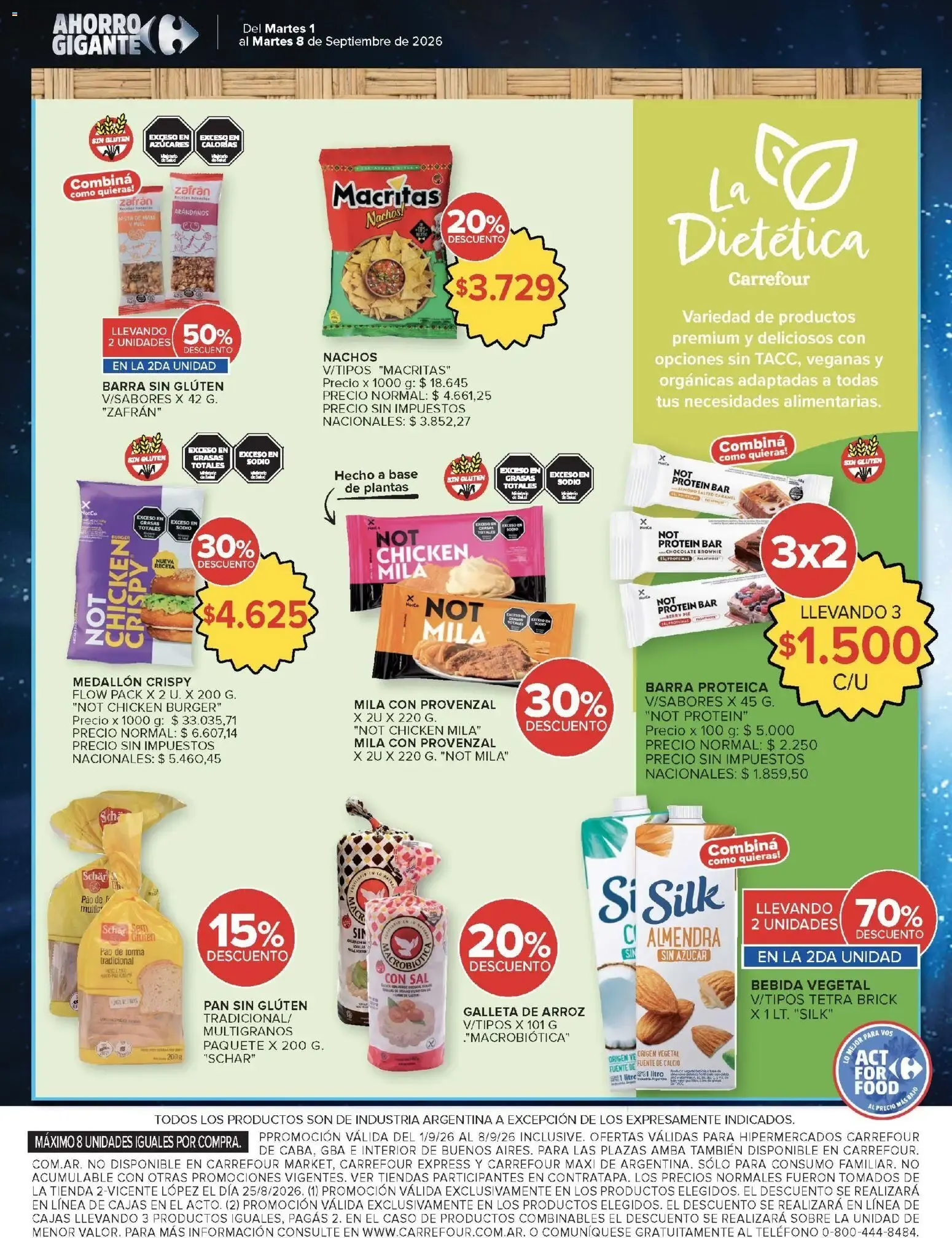 Ofertas de AHORRO GIGANTE 1 de septiembre al 8 de septiembre 2026 - Página 20 del catálogo