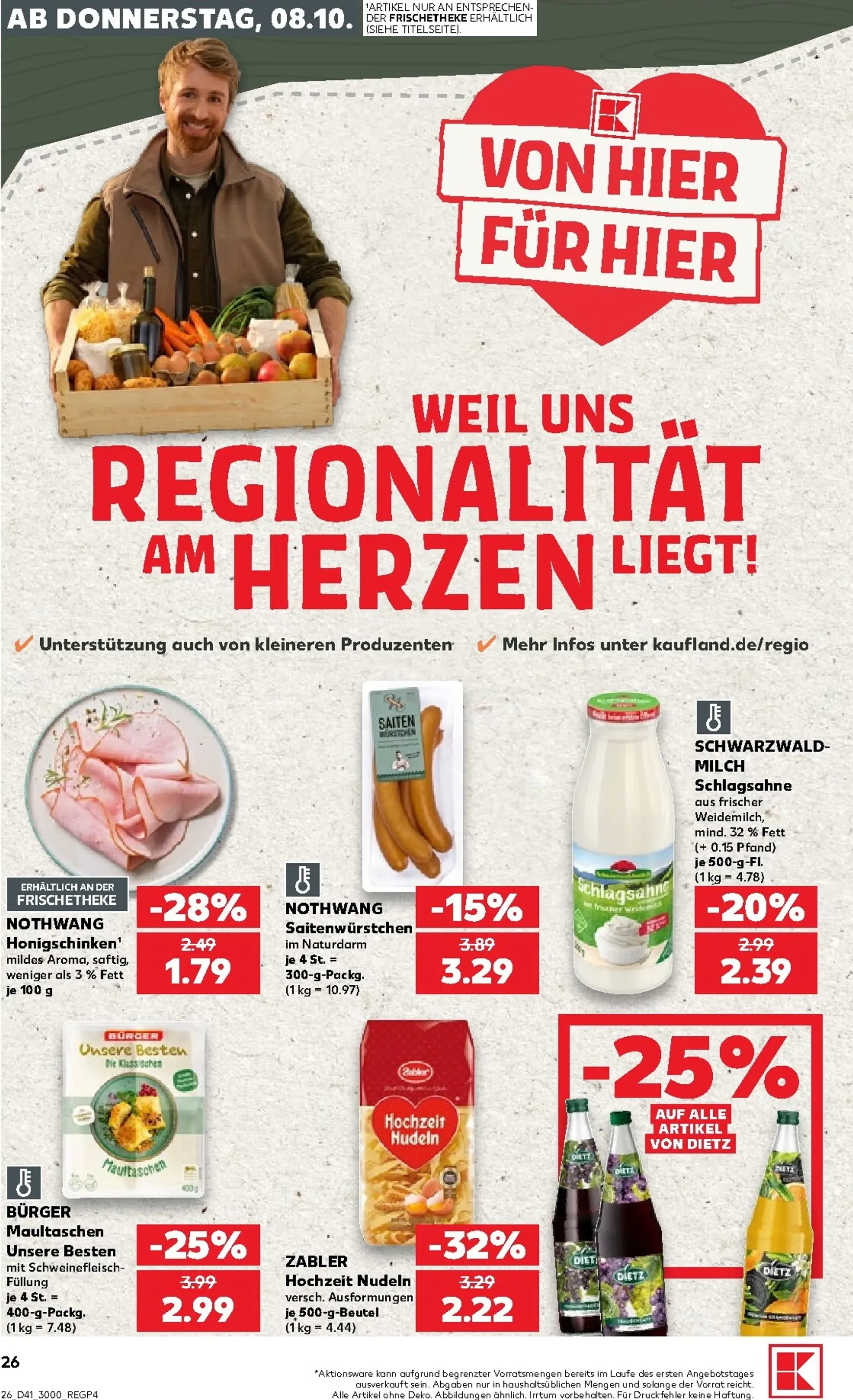 Neuer Kaufland Prospekt – von Donnerstag 08.10.2026 bis Mittwoch 14.10.2026 von 8. Oktober bis 14. Oktober 2026 - Prospekt seite 27