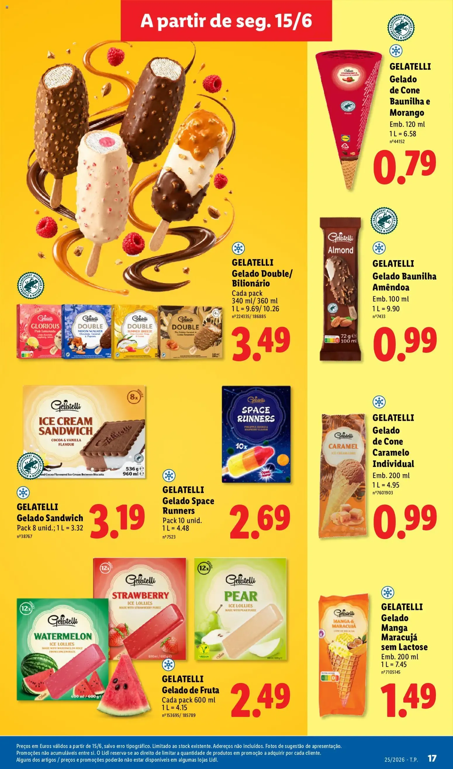 Folheto Olá verão! Descobre sabores e ideias, perfeitos para esta estação. de 15 de junho até 28 de setembro 2026 - Pagina 17