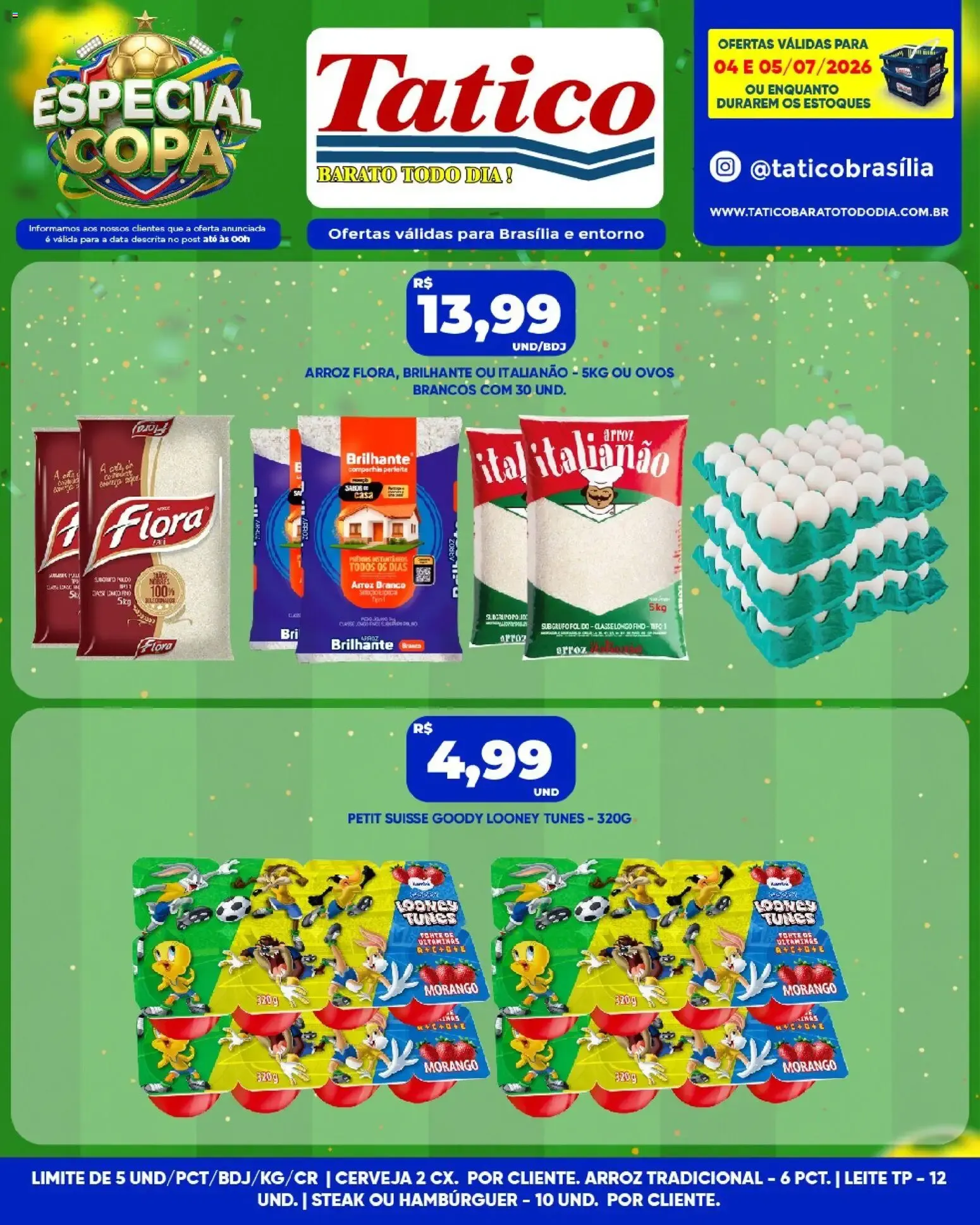 Encarte de Tatico ofertas Fim de Semana de 04/07/2026 | Promoções Online 4 de julho até 5 de julho 2026 - Pagina 6