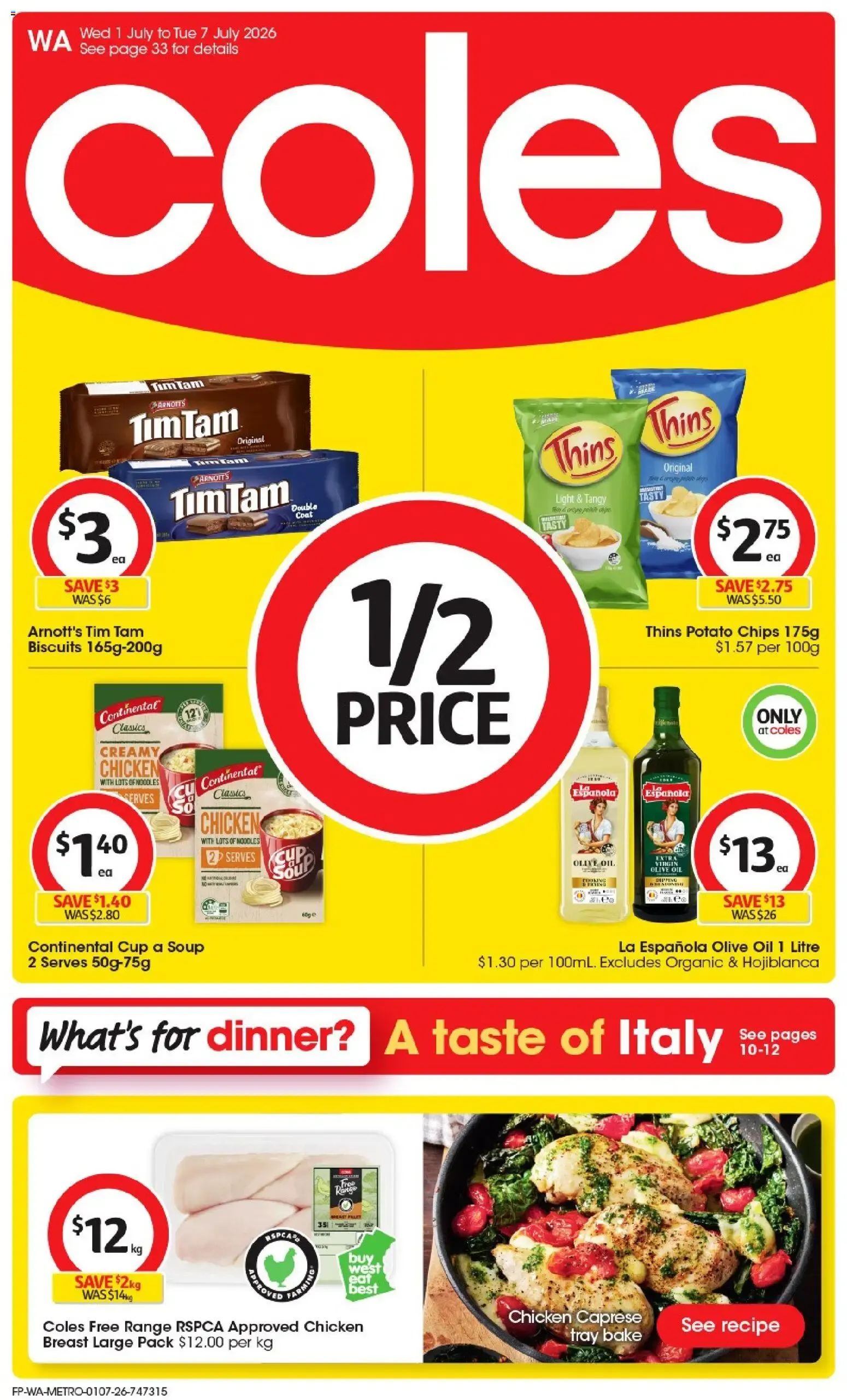 Coles catalogue valid from 01/07/2026 > Online Australia - Catalogue valid from 1 July to 7 July 2026 - page 1
