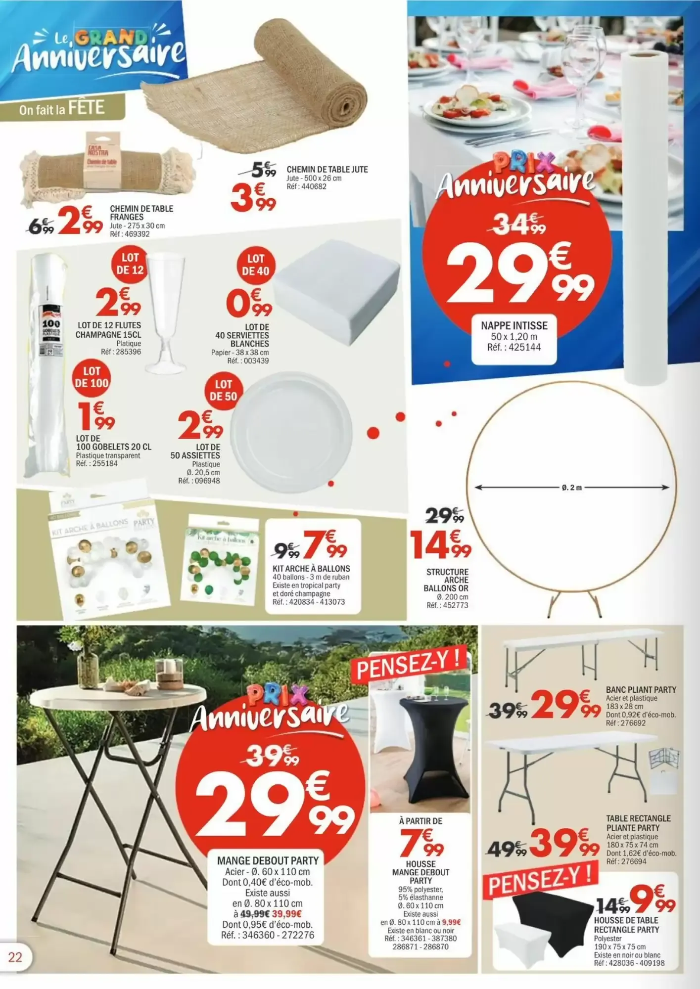 La Foir'Fouille - Le Grand Anniversaire du 3 septembre au 13 septembre 2026 - Catalogue page 22