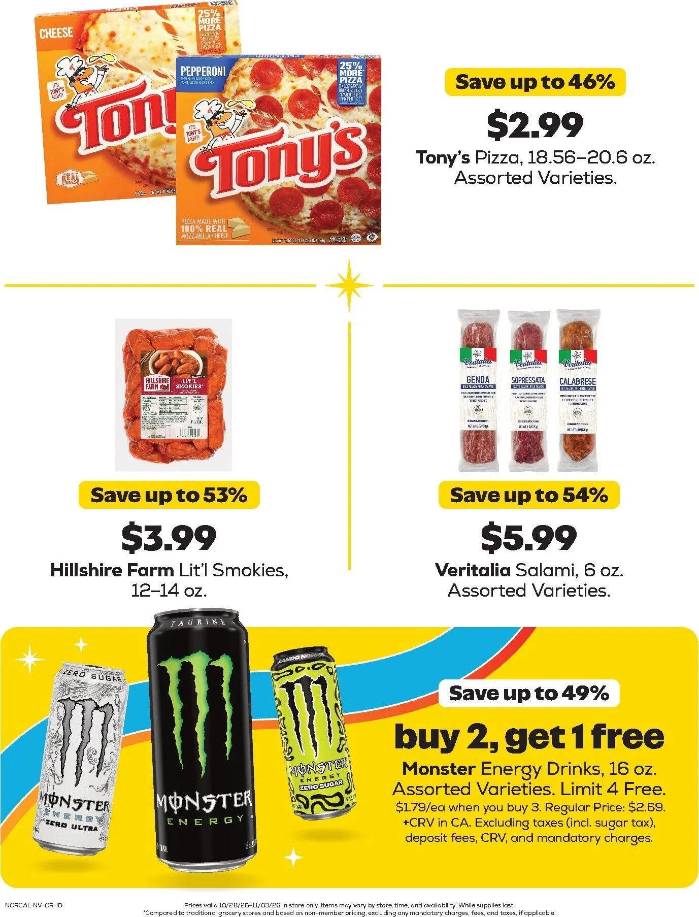 Weekly promotion Grocery Outlet Weekly Wins spanning from October 28 to November 3 2026 - Page 2 for Catalogue 365