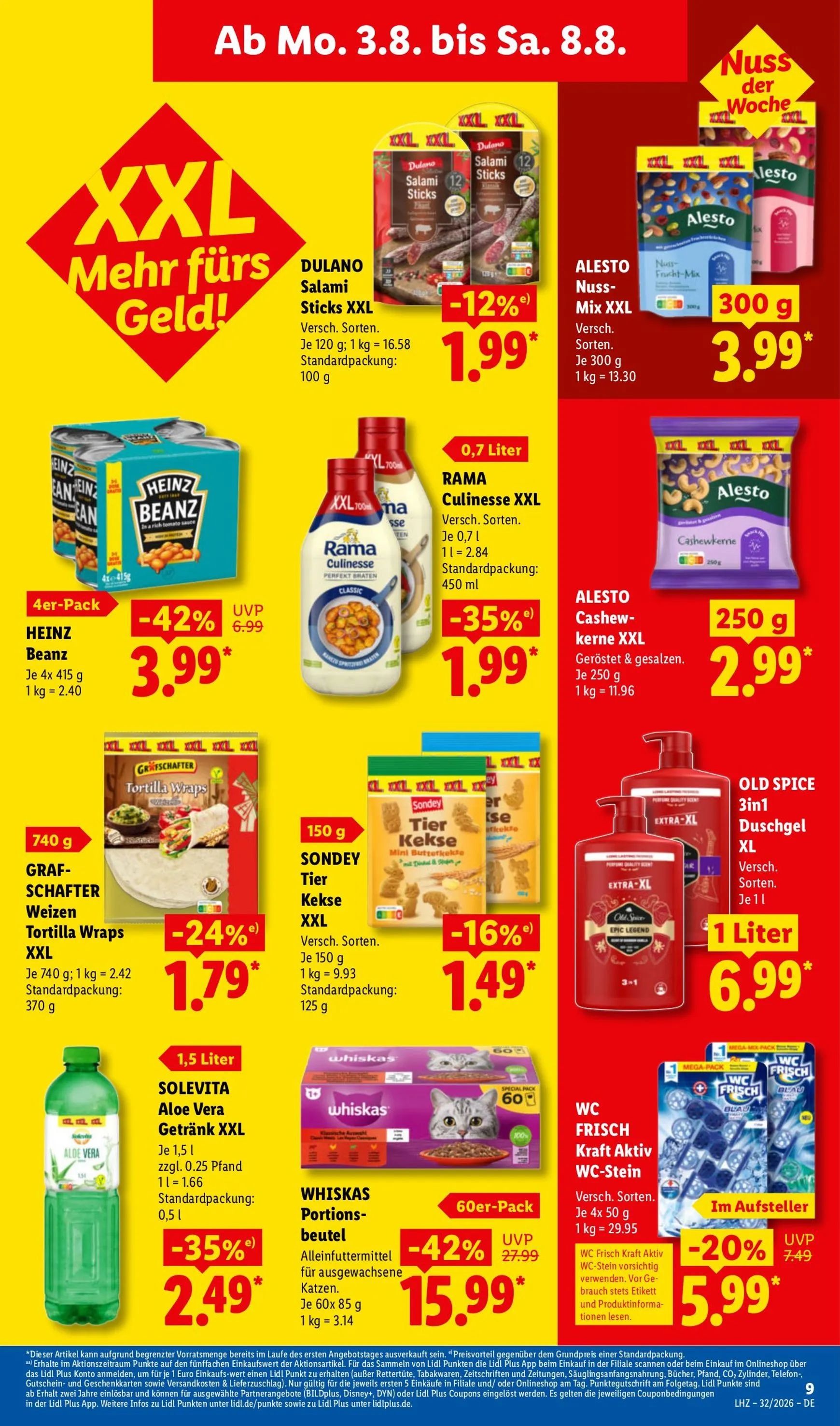 Lidl Prospekt nächste Woche – von Montag 03.08.2026 bis Samstag 08.08.2026 von 3. August bis 8. August 2026 - Prospekt seite 18