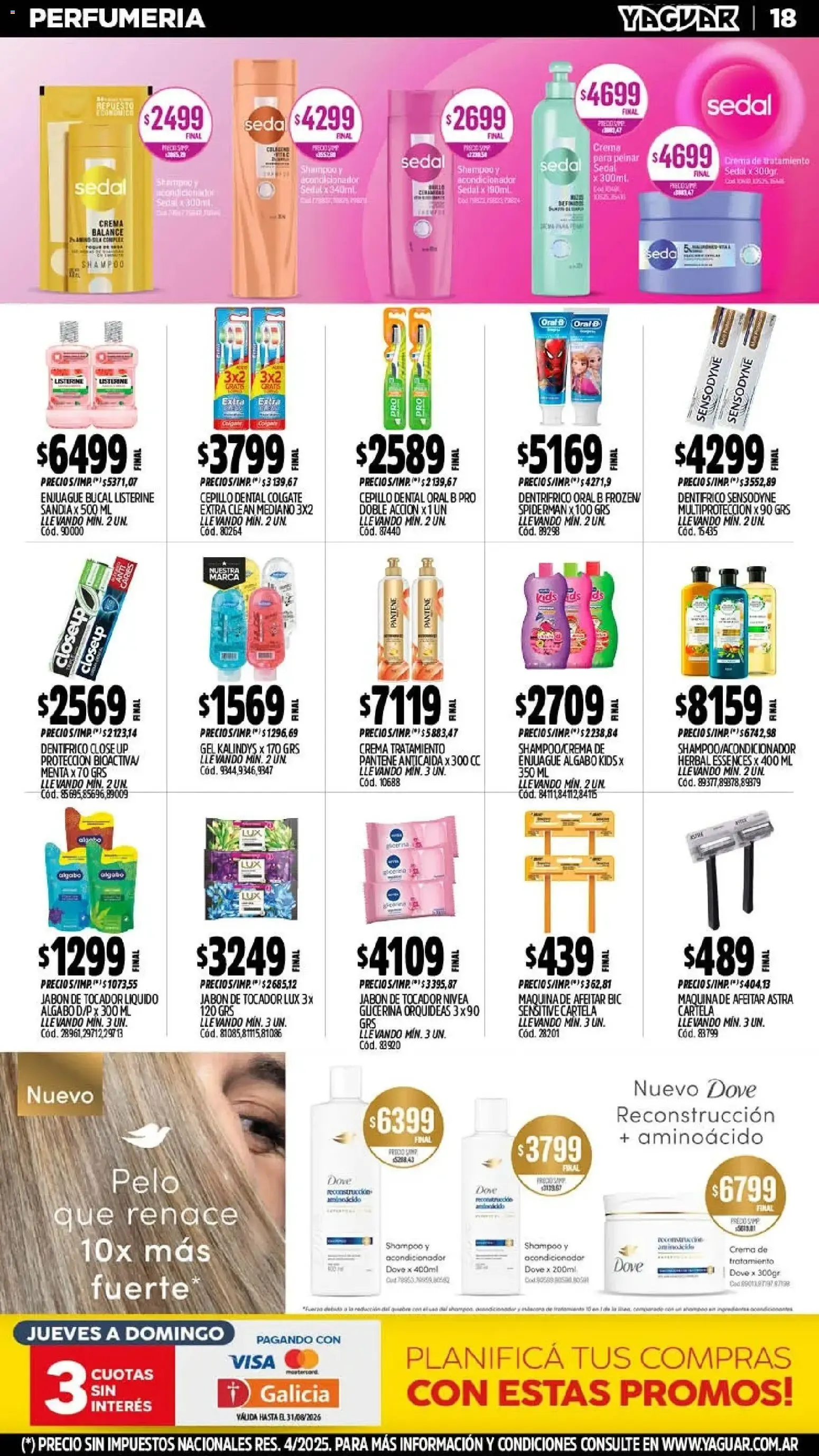 Ofertas de Yaguar - Oferta Semanal Córdoba del 03/08/2026 - 09/08/2026 3 de agosto al 9 de agosto 2026 - Página 19 del catálogo