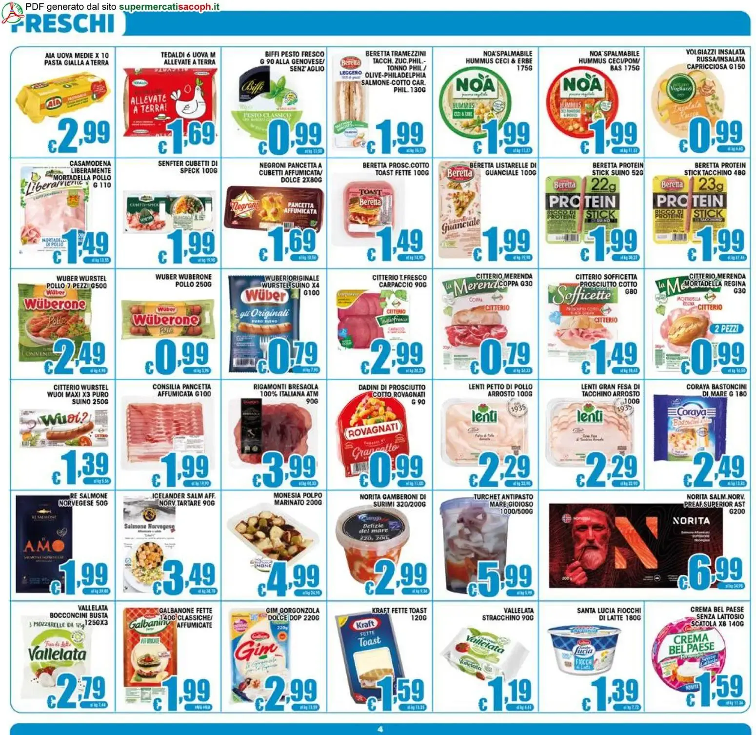 Sacoph - Offerte Super da 23 settembre a 1 ottobre di 2026 - Pagina del volantino 4