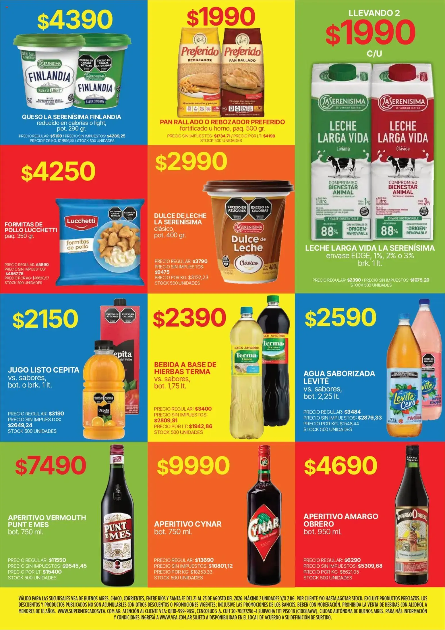 Ofertas de Vea - Fin de semana de ahorro | BA Nea del 21/08/2026 - 23/08/2026 21 de agosto al 23 de agosto 2026 - Página 7 del catálogo