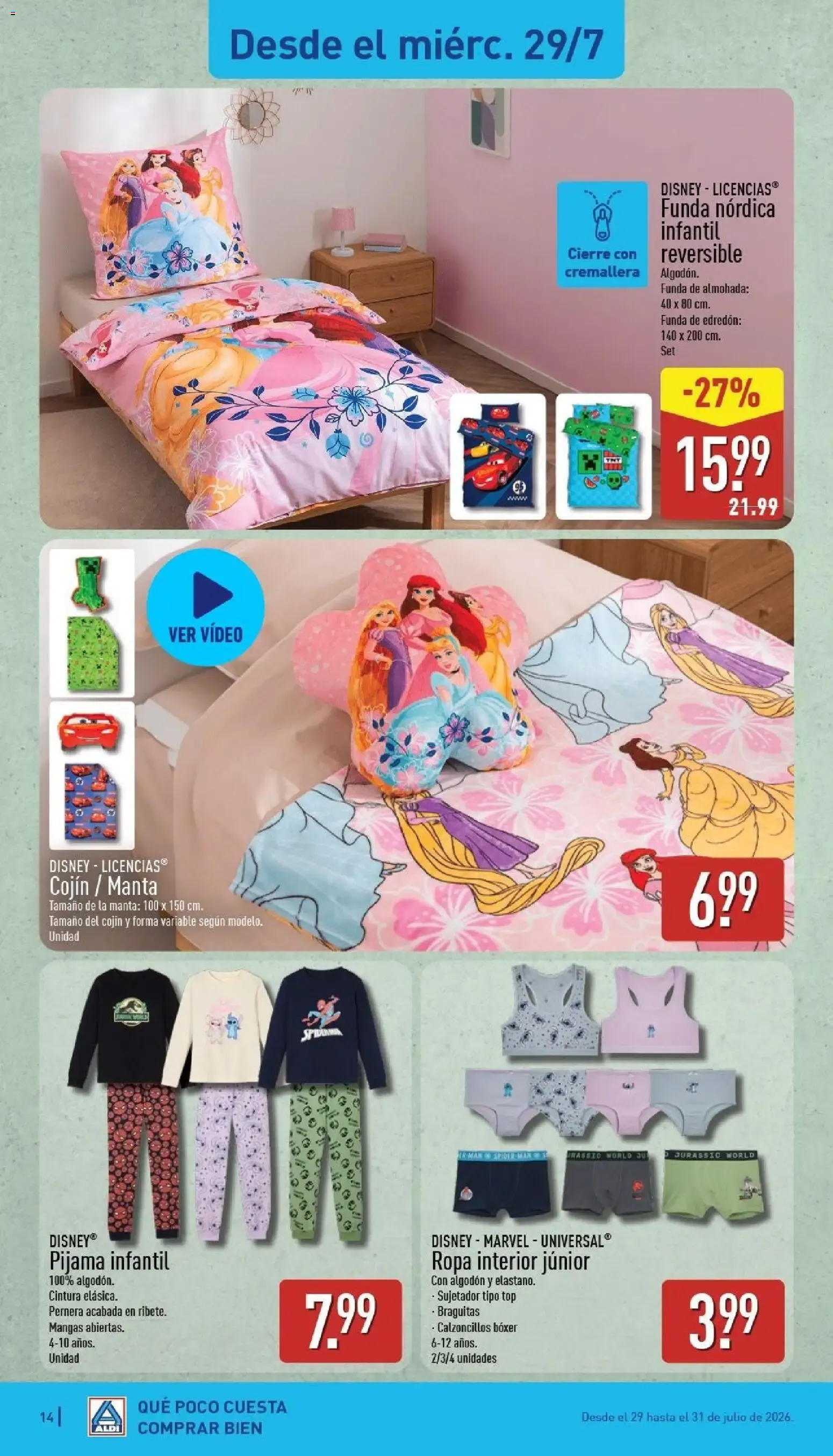 Catálogo de Aldi: Frescura a precios para tirarse a la piscina 27 de julio al 2 de agosto 2026 - Página 14