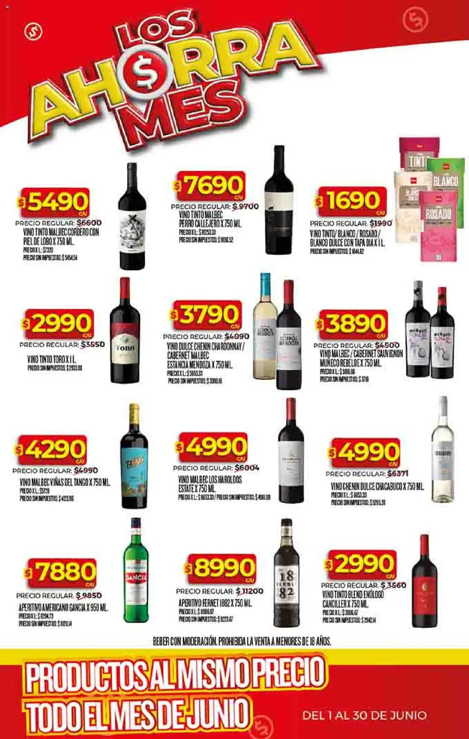 Ofertas de Los Ahorra Mes 1 de junio al 30 de junio 2026 - Página 11 del catálogo