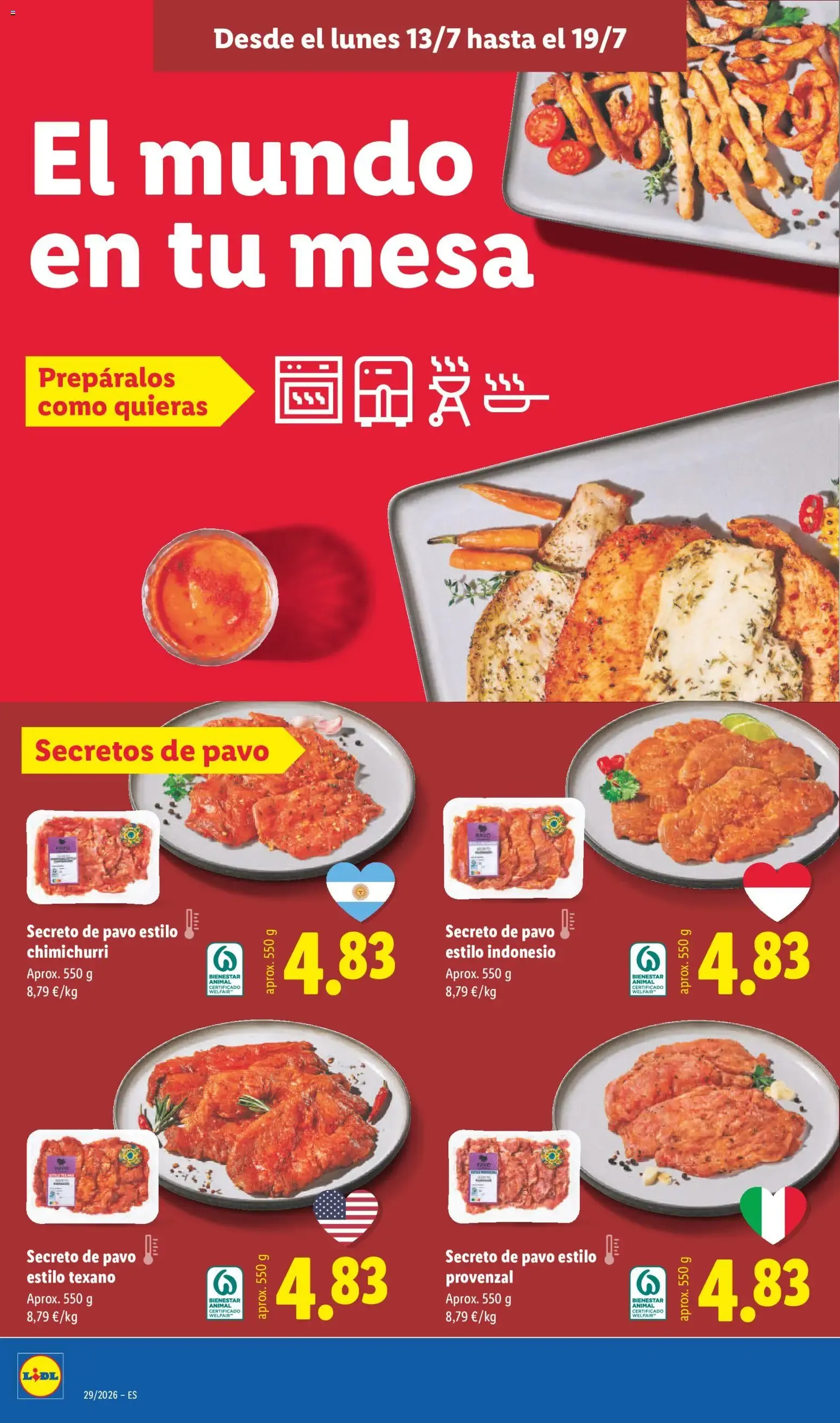 Catálogo de Lidl folleto del 13/07/2026 | Ofertas 13 de julio al 19 de julio 2026 - Página 8