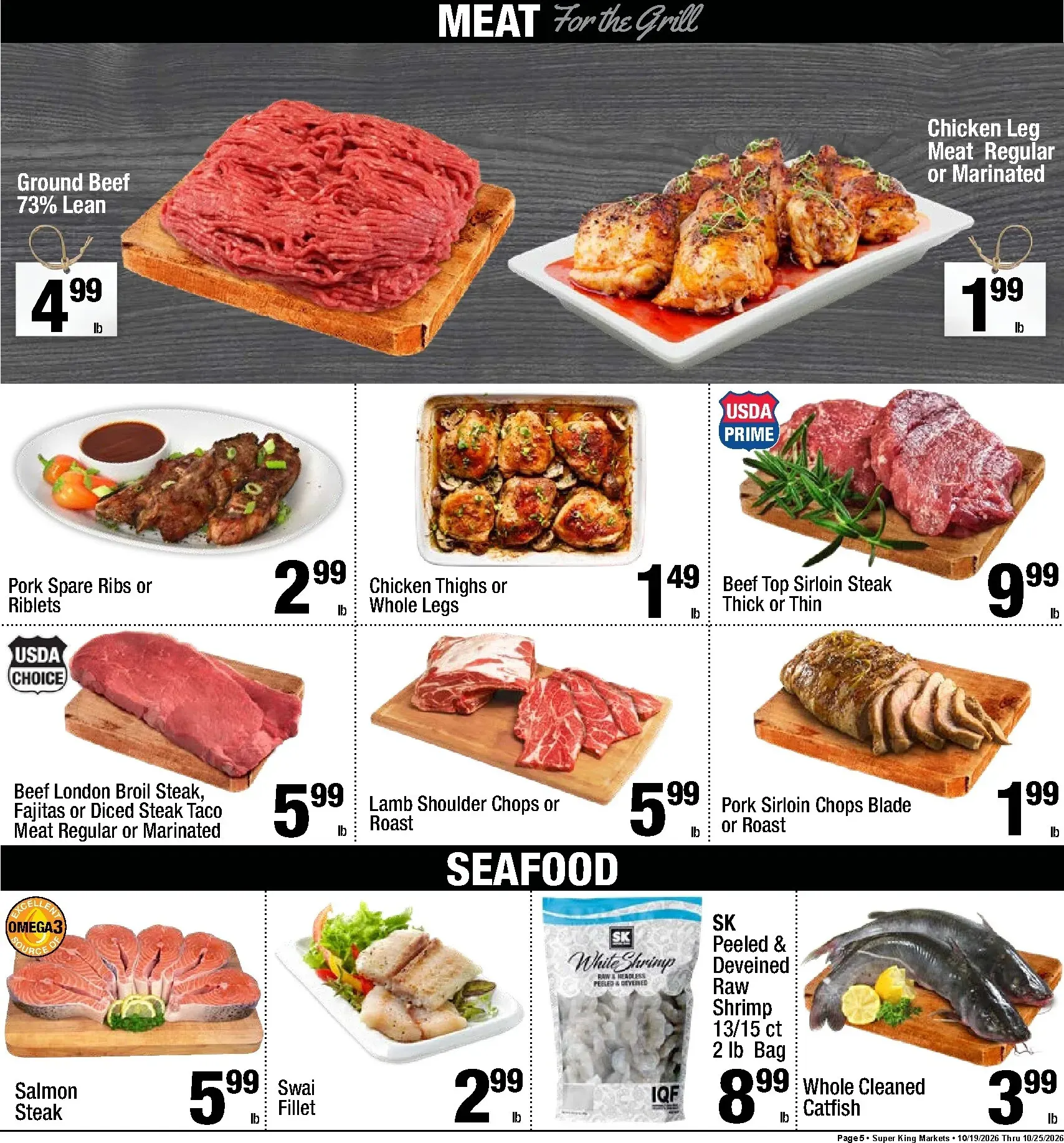 Weekly ad Current Super King leaflet valid from Monday 10/19/2026 to Sunday 10/25/2026 from October 19 to October 25 2026 - Page 5