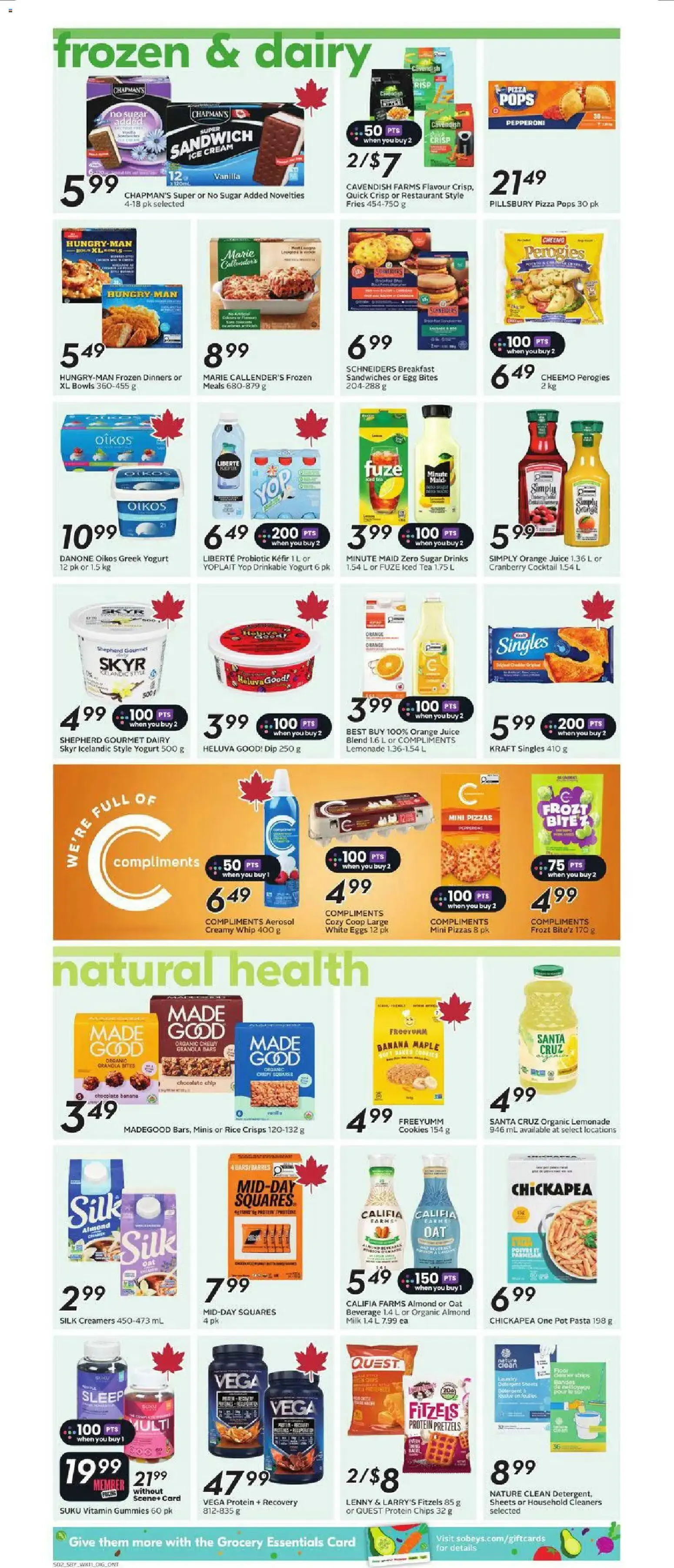 Sobeys weekly flyer / circulaire from Jul 9, 2026 > weekly specials & deals from July 9 to July 15 2026 - flyer page 10