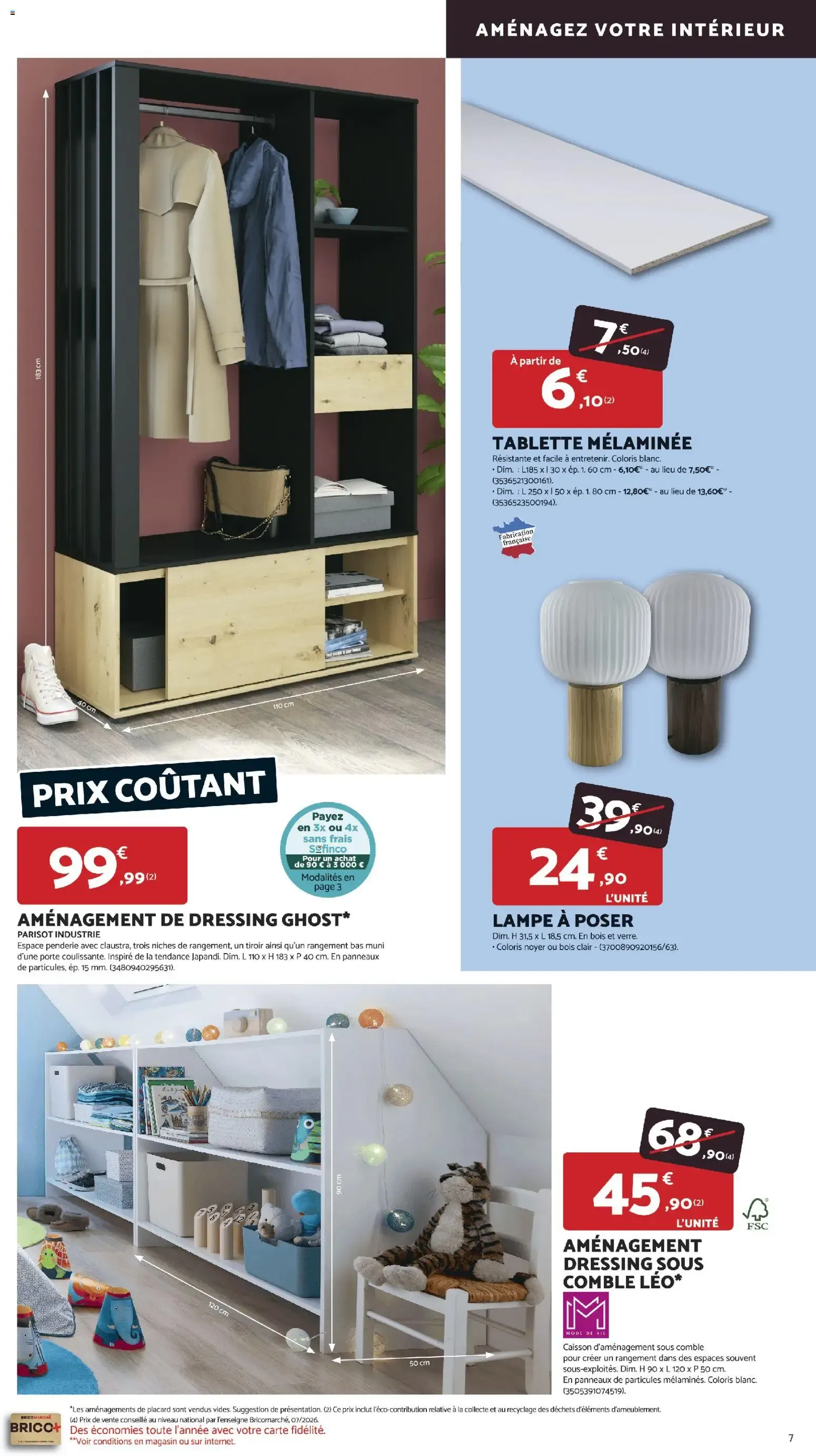 Bricomarché catalogue à partir du 07/10/2026 - promo en ligne du 7 octobre au 18 octobre 2026 - Catalogue page 7