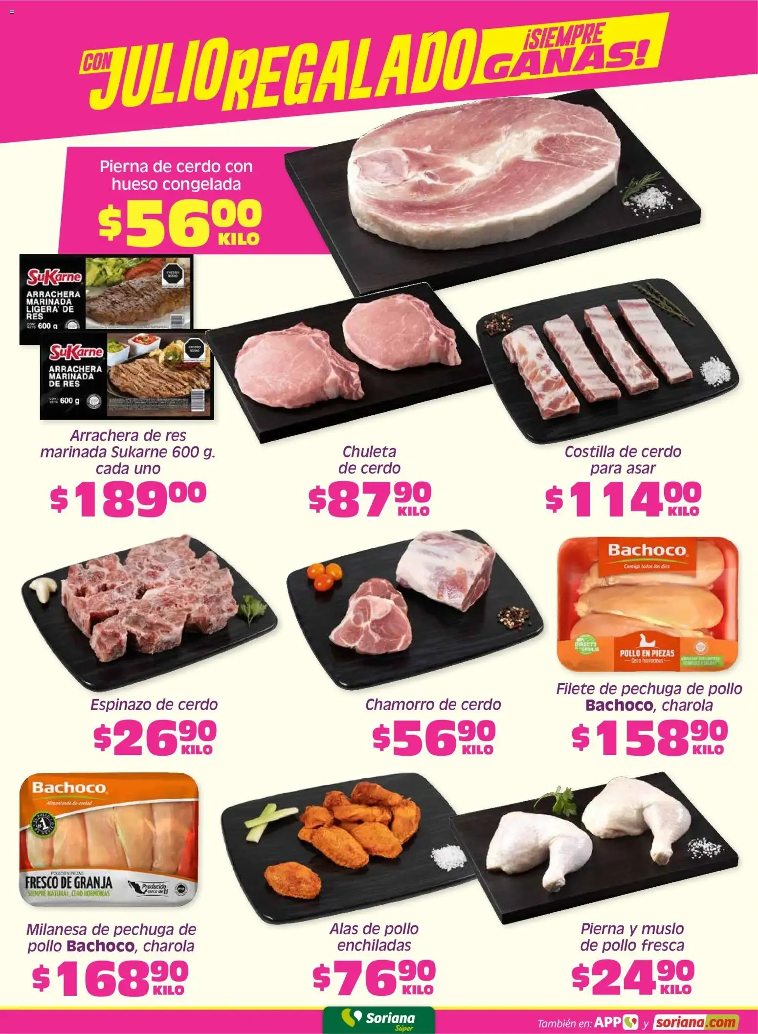 Catálogo de SORIANA ofertas hoy de 10/07/2026 - Folleto Julio 10 de julio al 13 de julio 2026 - Pagina 4
