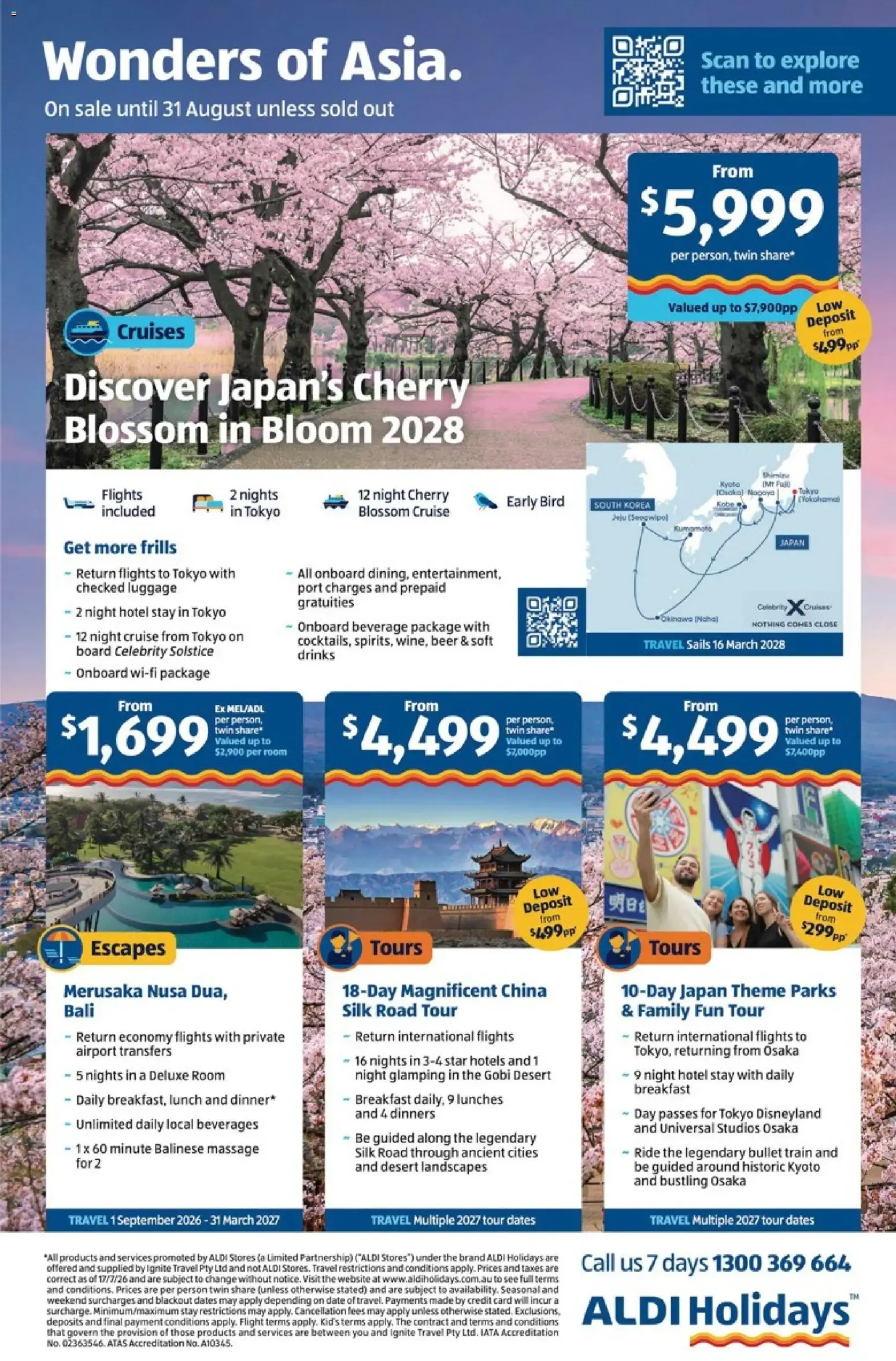 ALDI Holidays: Discover Japan's Cherry Blossom in Bloom 2028 - Catalogue valid from 1 August to 31 August 2026 - page 2