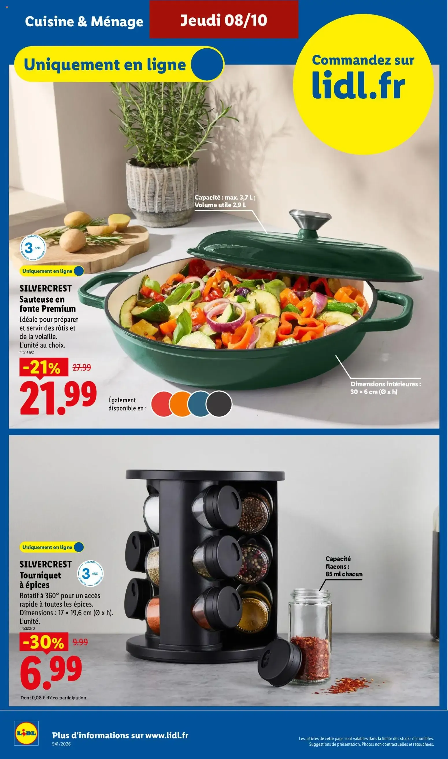 Catalogue LIDL du 08/10/2026 | Promo prospectus en ligne du 8 octobre au 14 octobre 2026 - Catalogue page 30