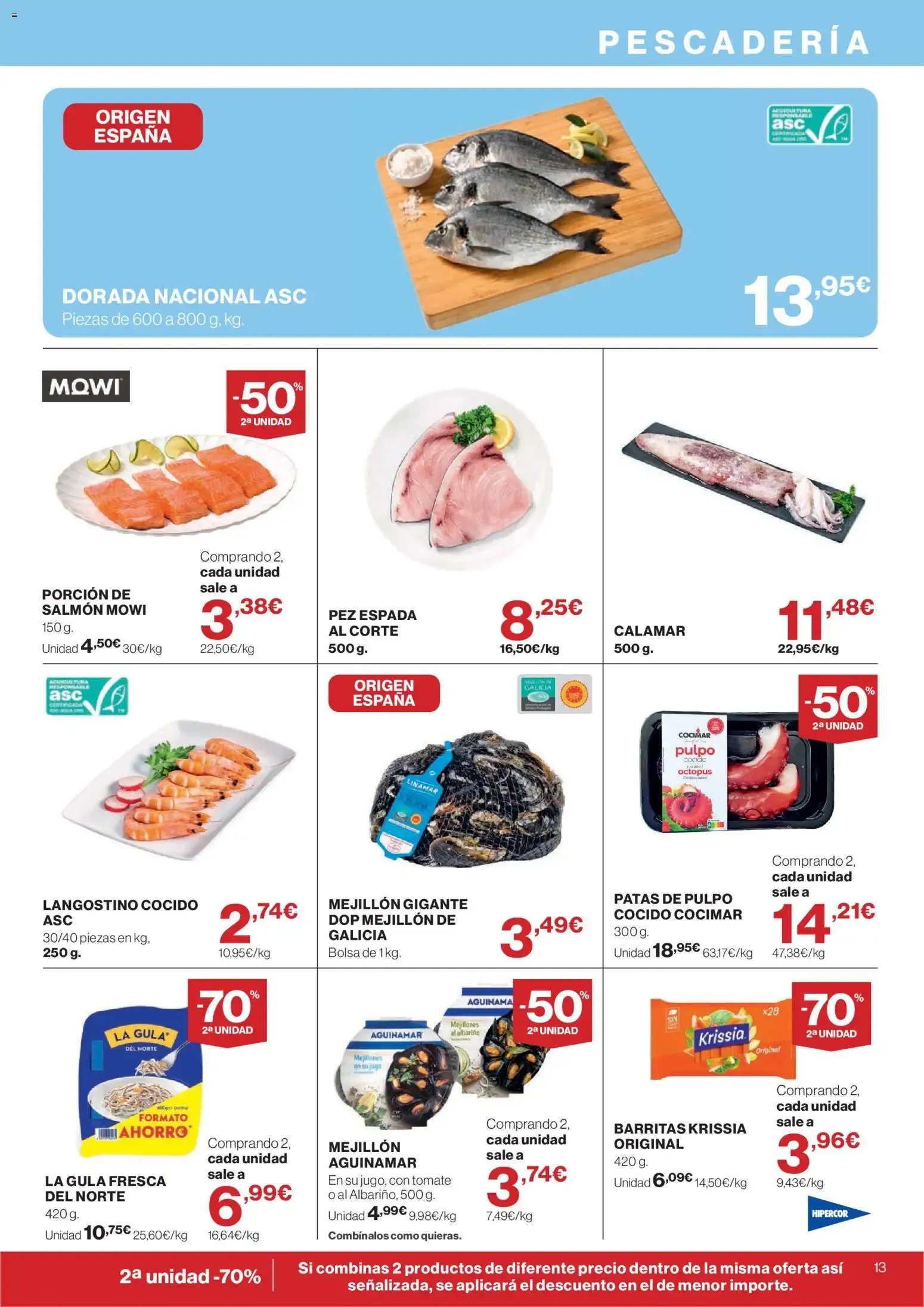 Catálogo de Ofertas Hipercor: 50% en 2da unidad y Bajada de Precios 16 de julio al 29 de julio 2026 - Página 13
