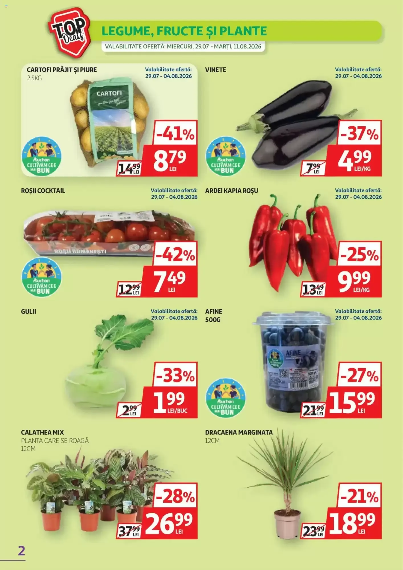 Catalog Catalog Auchan de la 29 iulie până la 11 august 2026 - Revista Pagina 2