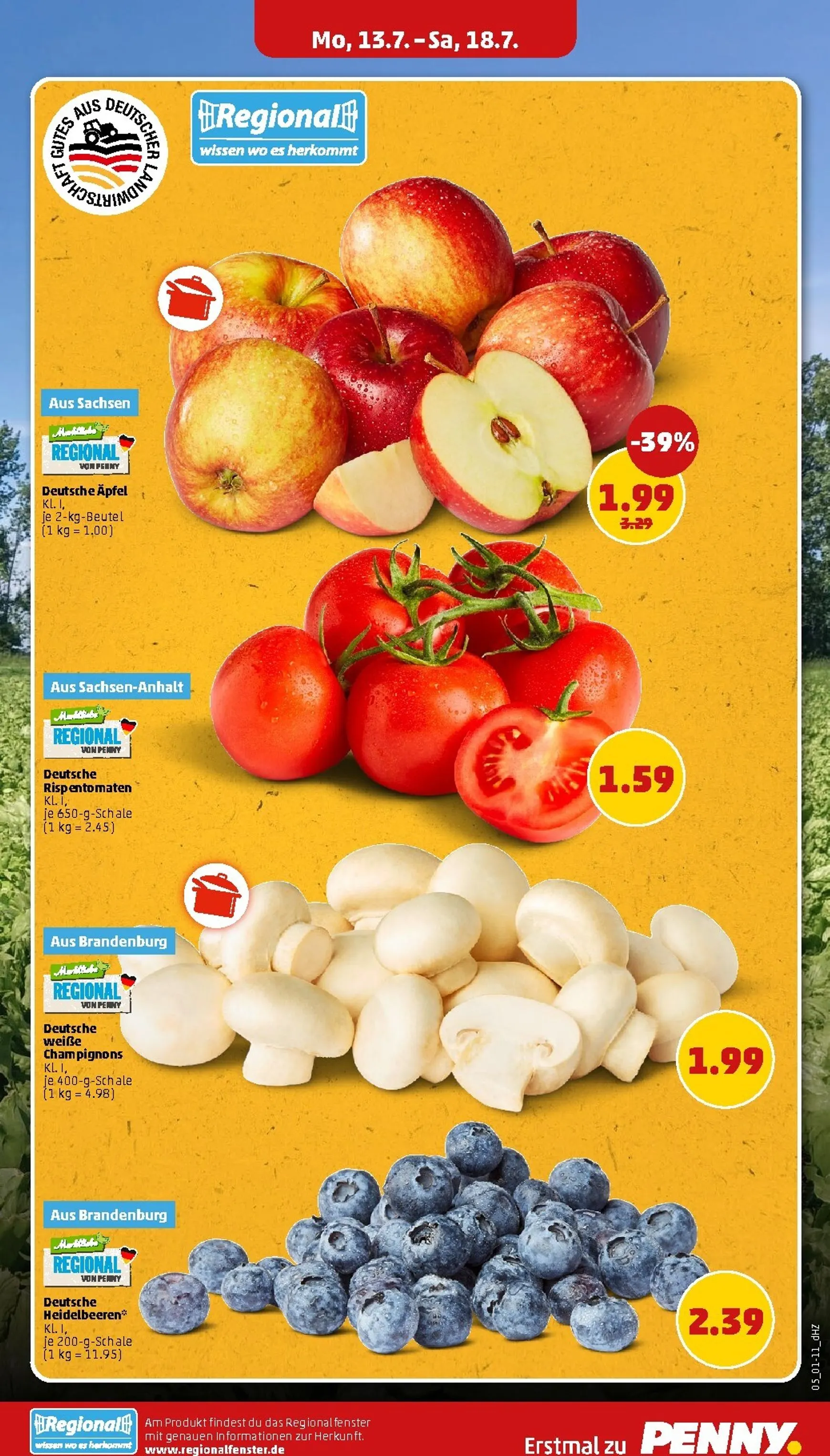 PENNY Prospekt nächste Woche – von Montag 13.07.2026 bis Samstag 18.07.2026 von 13. Juli bis 18. Juli 2026 - Prospekt seite 5