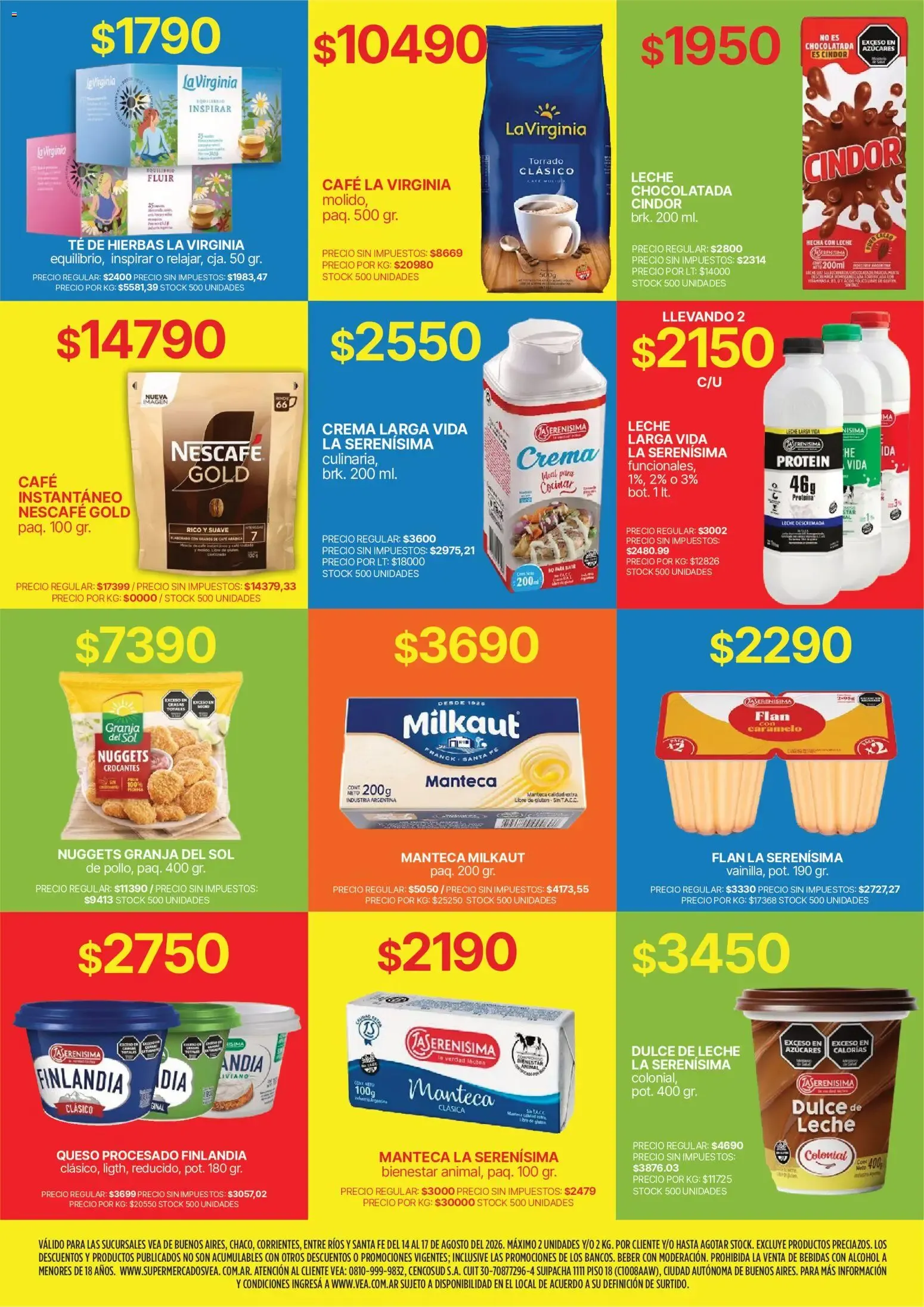 Ofertas de Vea - Fin de semana de ahorro del 14/08/2026 - 17/08/2026 14 de agosto al 17 de agosto 2026 - Página 7 del catálogo