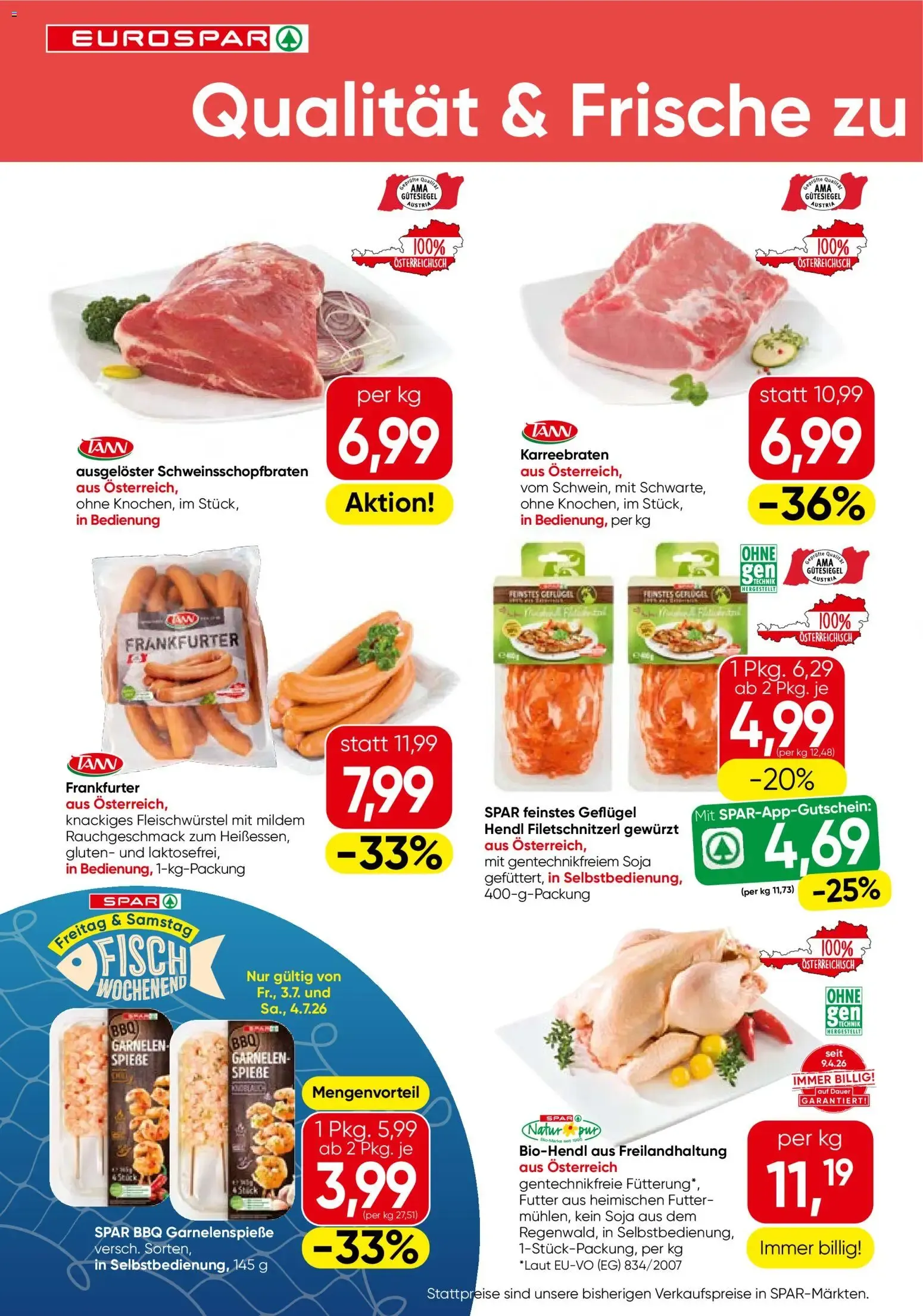 Eurospar Flugblatt von 01.07.2026 - Aktuelle Angebote von 1. Juli bis 15. Juli 2026 - Flugblätt seite  2