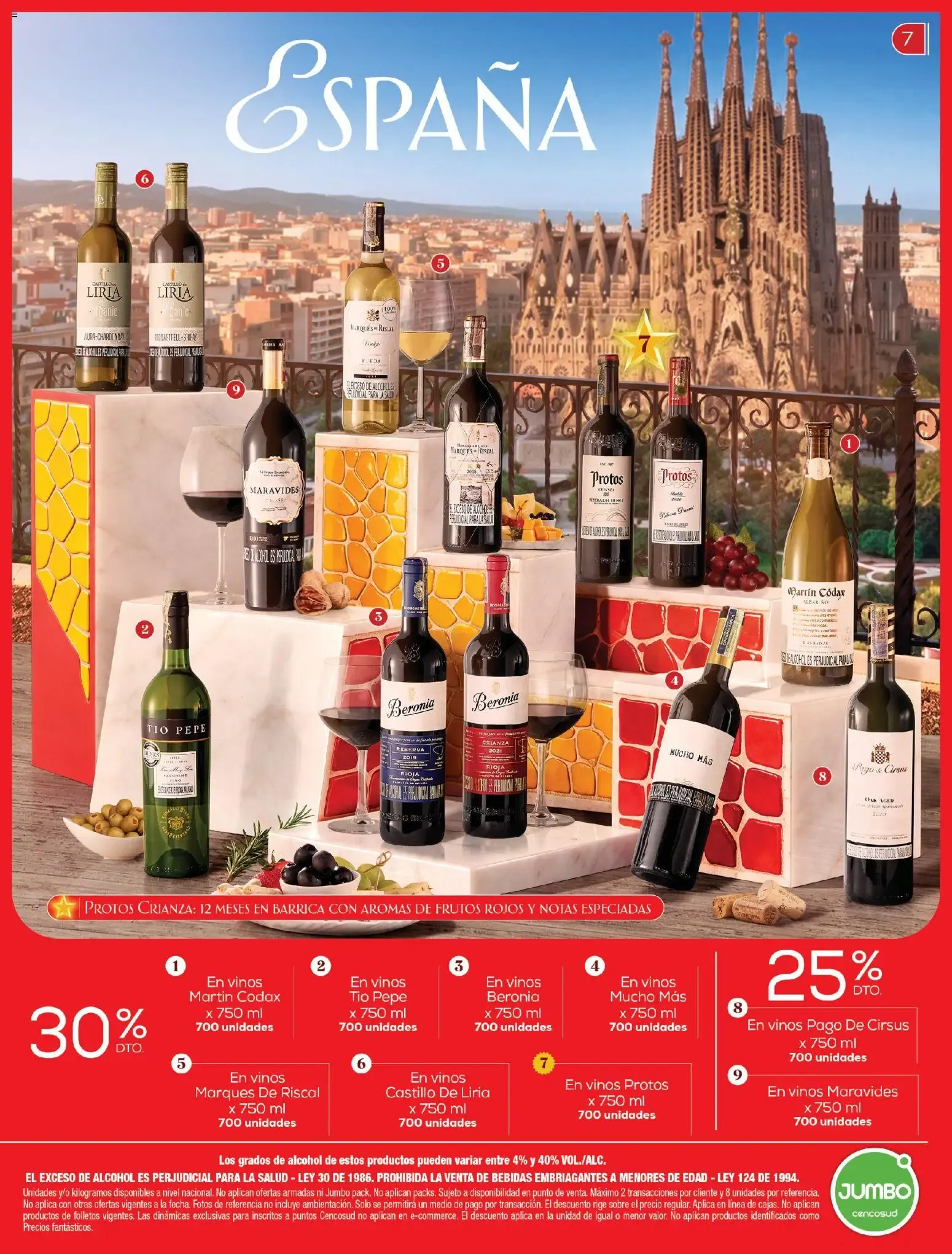 Catalogo de Jumbo catálogo VENDIMIA desde el 10/09/2026 > Revistas Septiembre 10 de septiembre al 30 de septiembre 2026 - Pag 7