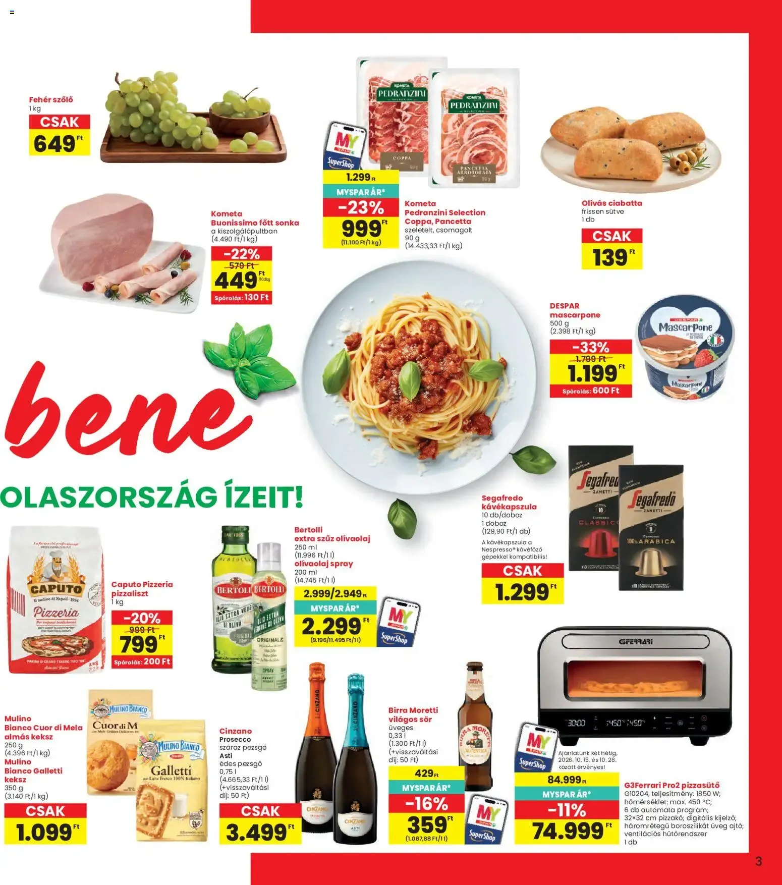 Katalógus Interspar: 35 éves jubileum - Szülinapi szenzáció! október 15.-tól október 21.-ig 2026. - Oldal 3
