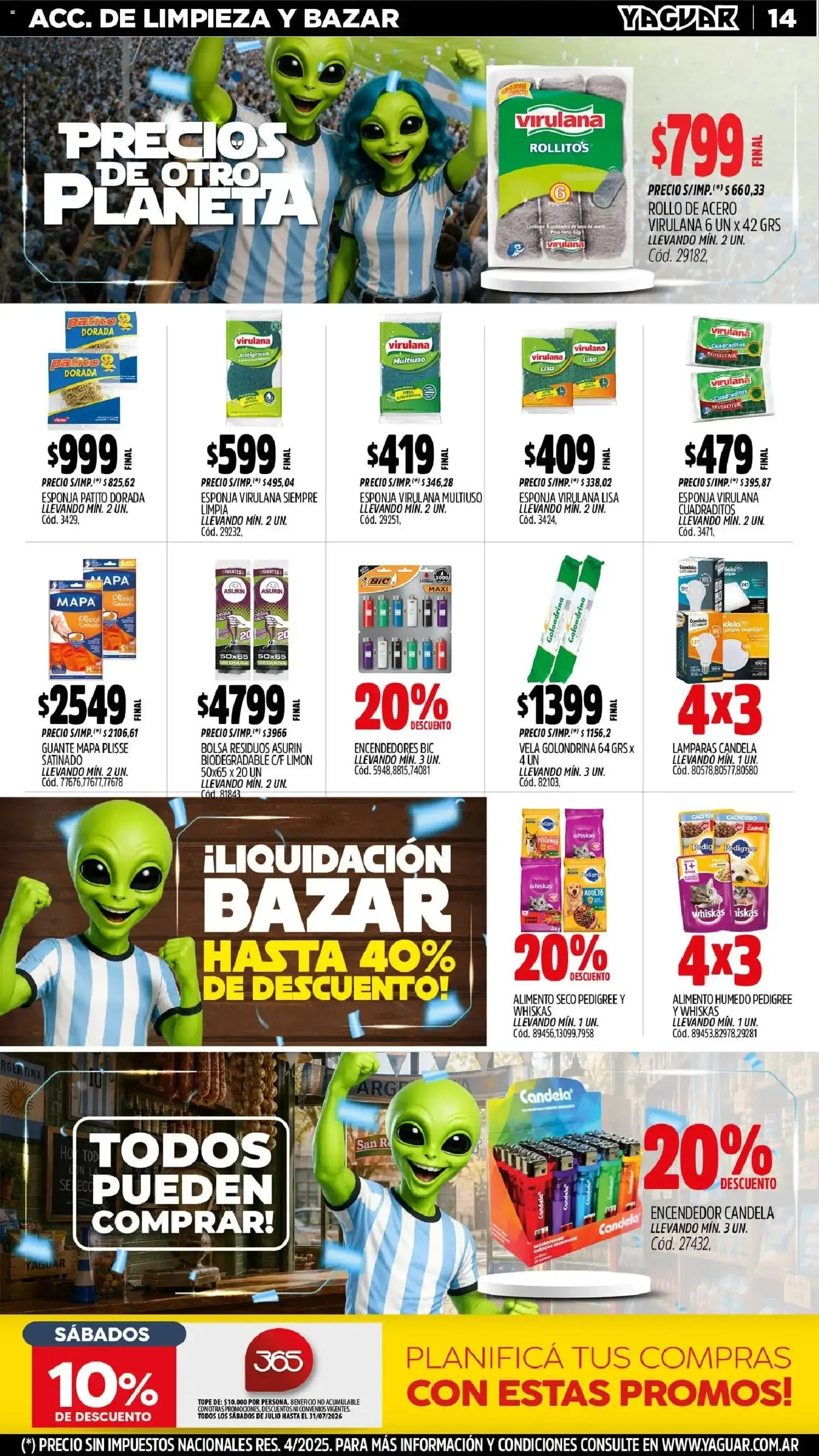 Ofertas de Mayorista Yaguar - Precios de Otro Planeta - Ofertas para Trelew 29 de junio al 5 de julio 2026 - Página 16 del catálogo