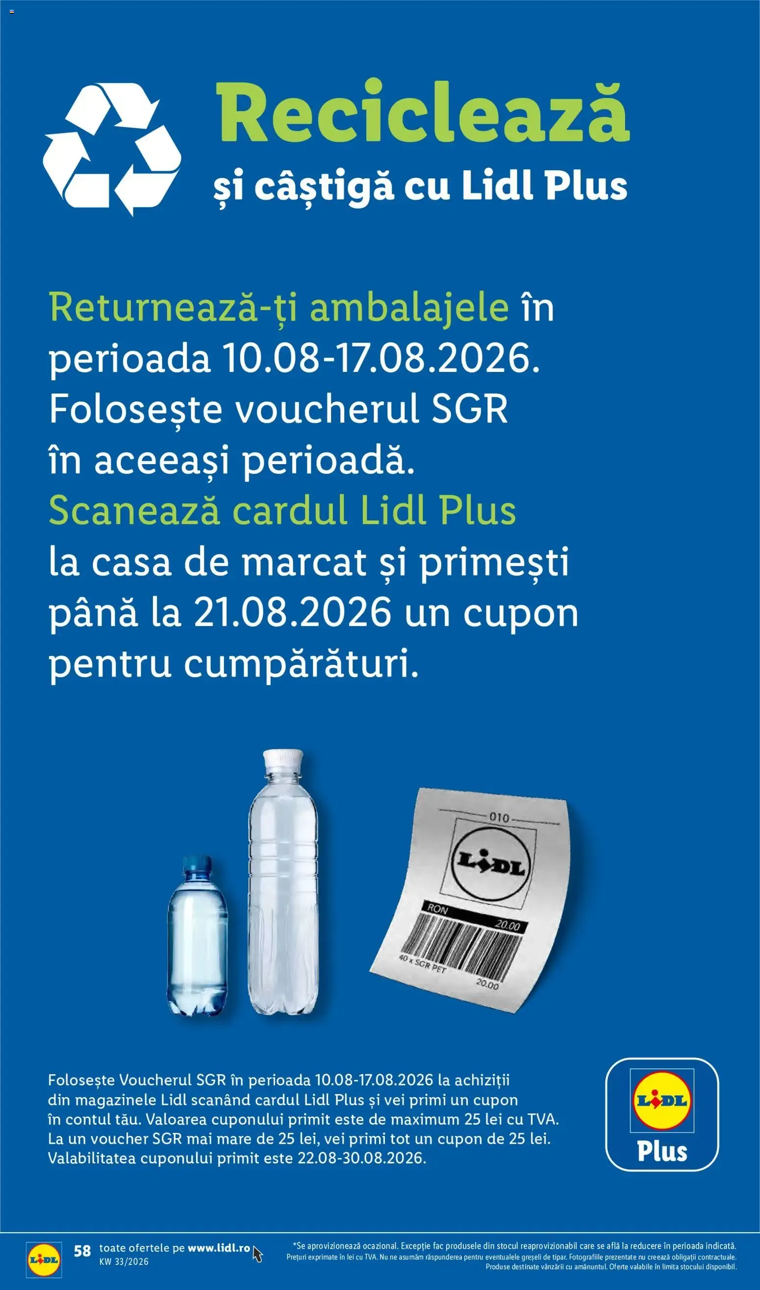 Catalog Catalog LIDL 10.08.2026 - Oferta și Revista online de la 10 august până la 16 august 2026 - Revista Pagina 58