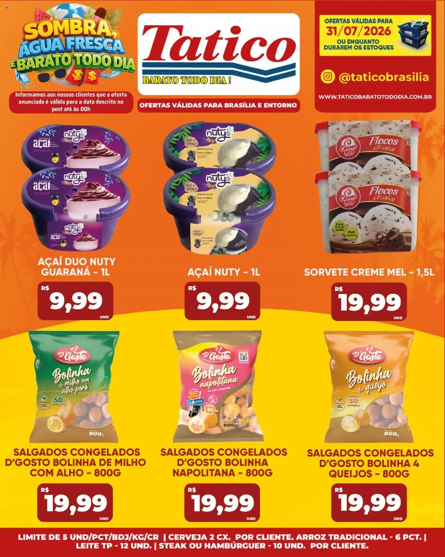 Encarte de Tatico ofertas Fim de Semana de 01/08/2026 | Promoções Online 1 de agosto até 2 de agosto 2026 - Pagina 46