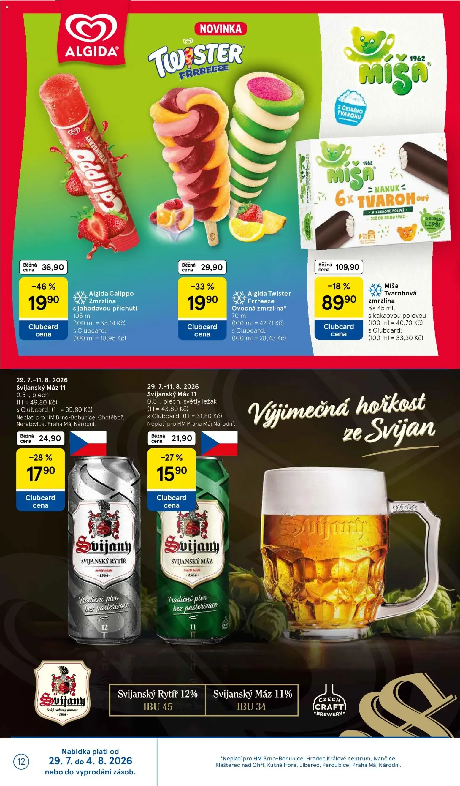 Tesco leták na tento + příští týden 29.07.2026 - 29. července 4. srpna 2026 - Page 12