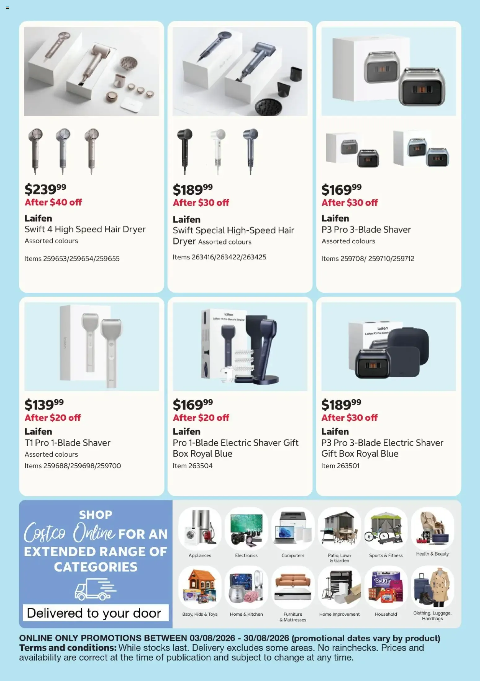 Costco catalogue valid from 03/08/2026 > Online Australia - Catalogue valid from 3 August to 30 August 2026 - page 12