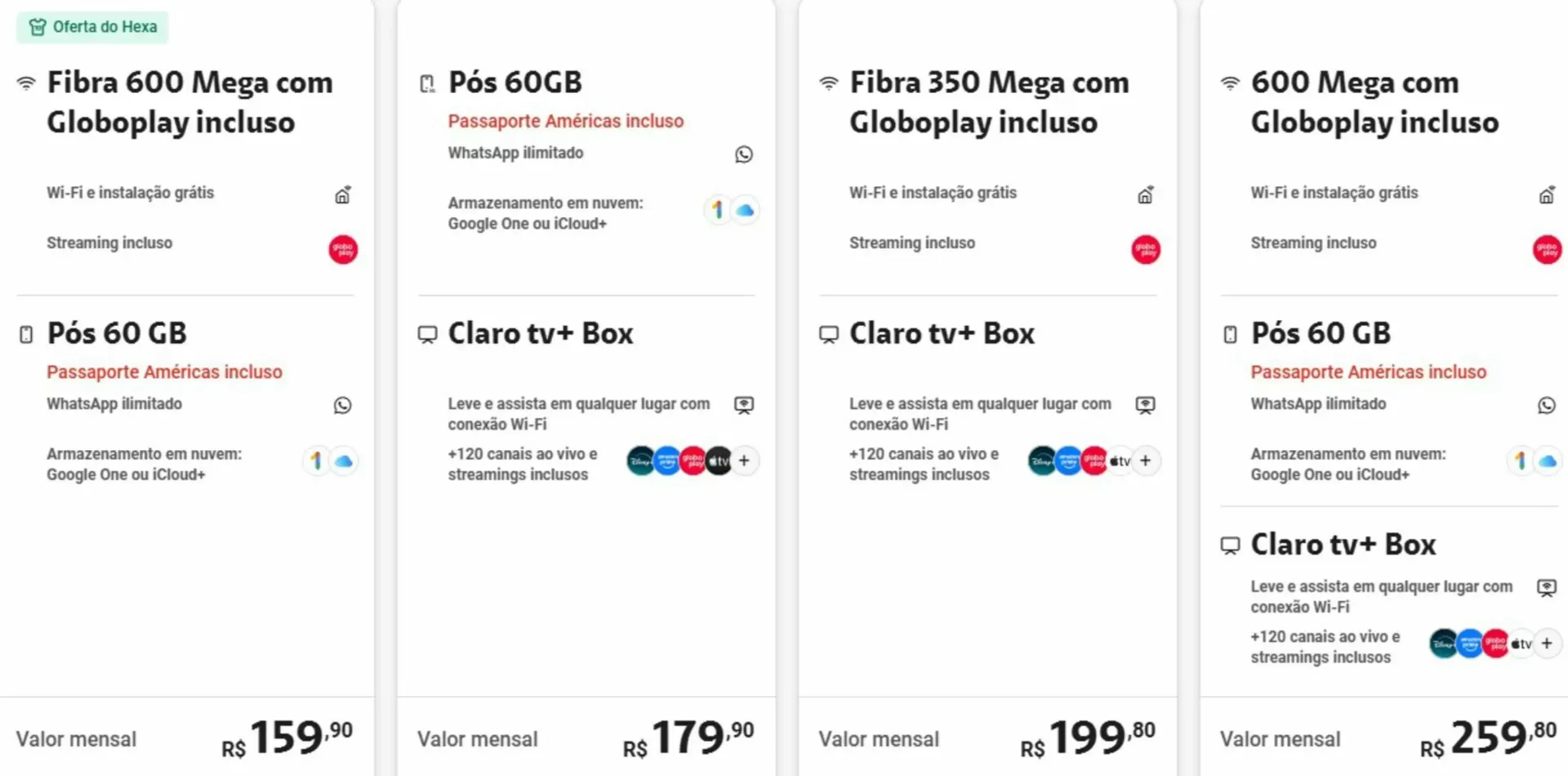 Encarte de Folheto Claro 3 de julho até 25 de julho 2026 - Pagina 2
