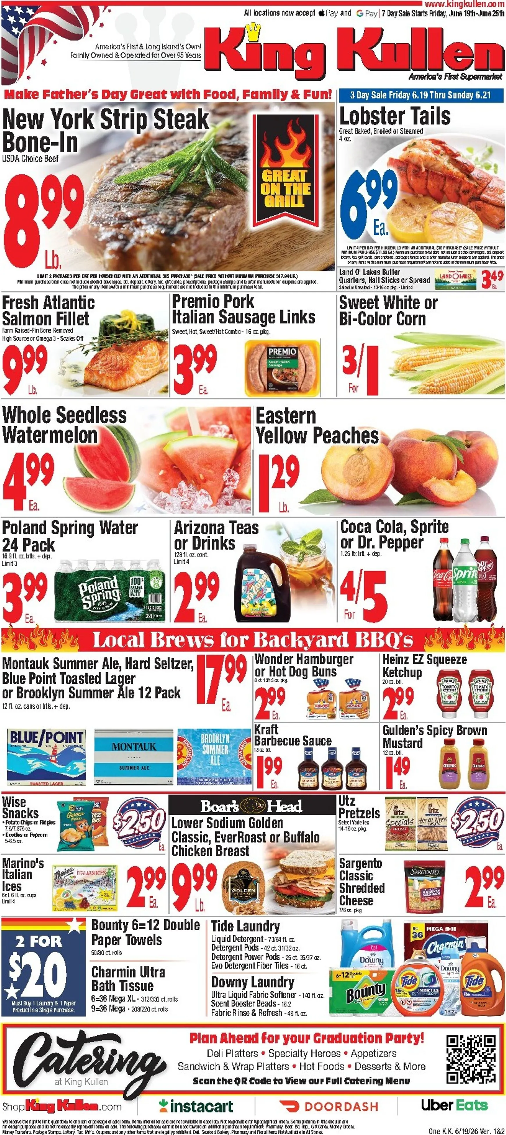 King Kullen: Father's Day & 7-Day Sale