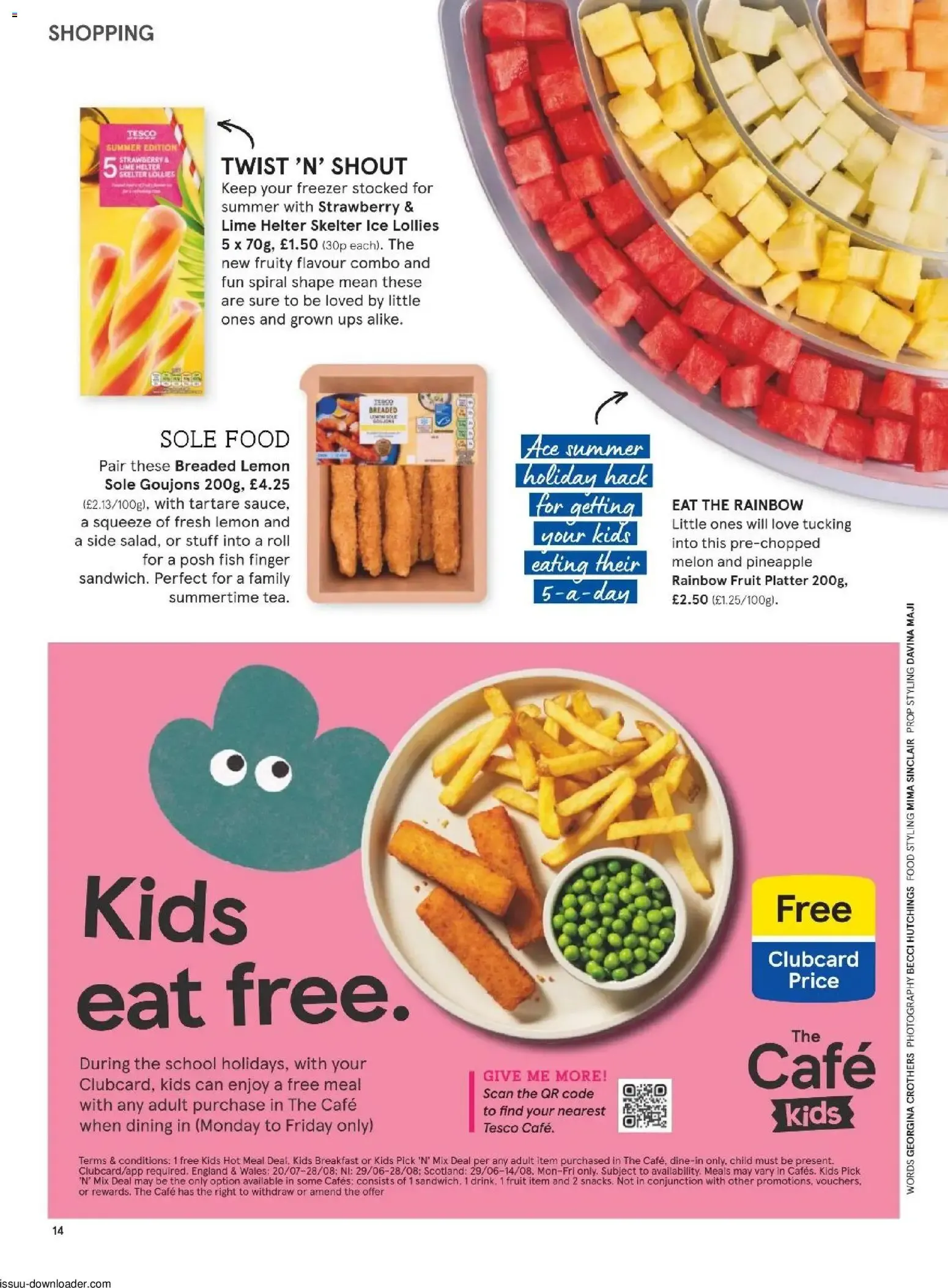 Tesco Dressed for Summer from 1 July to 31 August 2026 - Catalogue Page 14