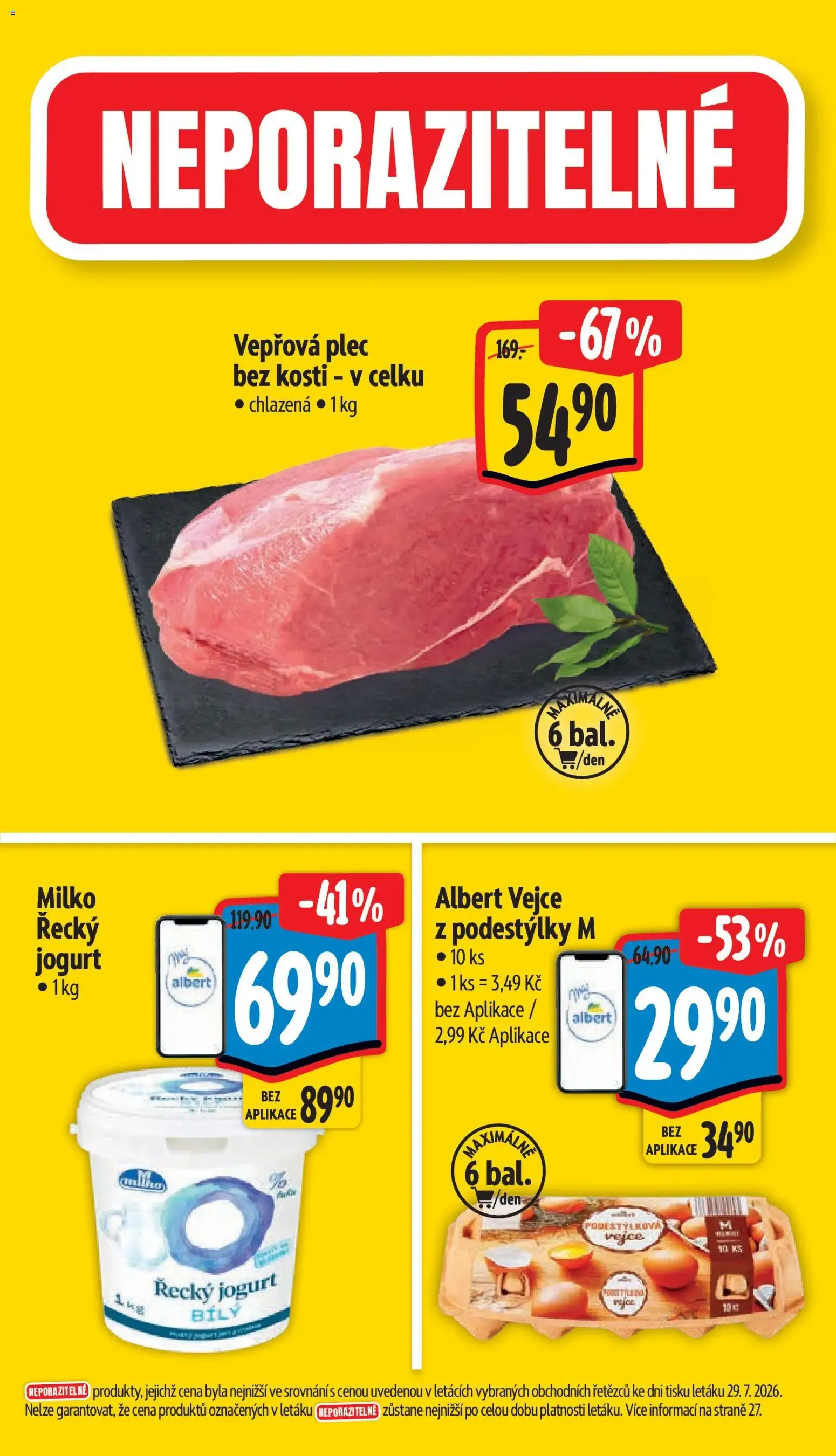 Albert leták - Hypermarket od 05.08.2026 - Akční leták - 5. srpna 11. srpna 2026 - Page 3