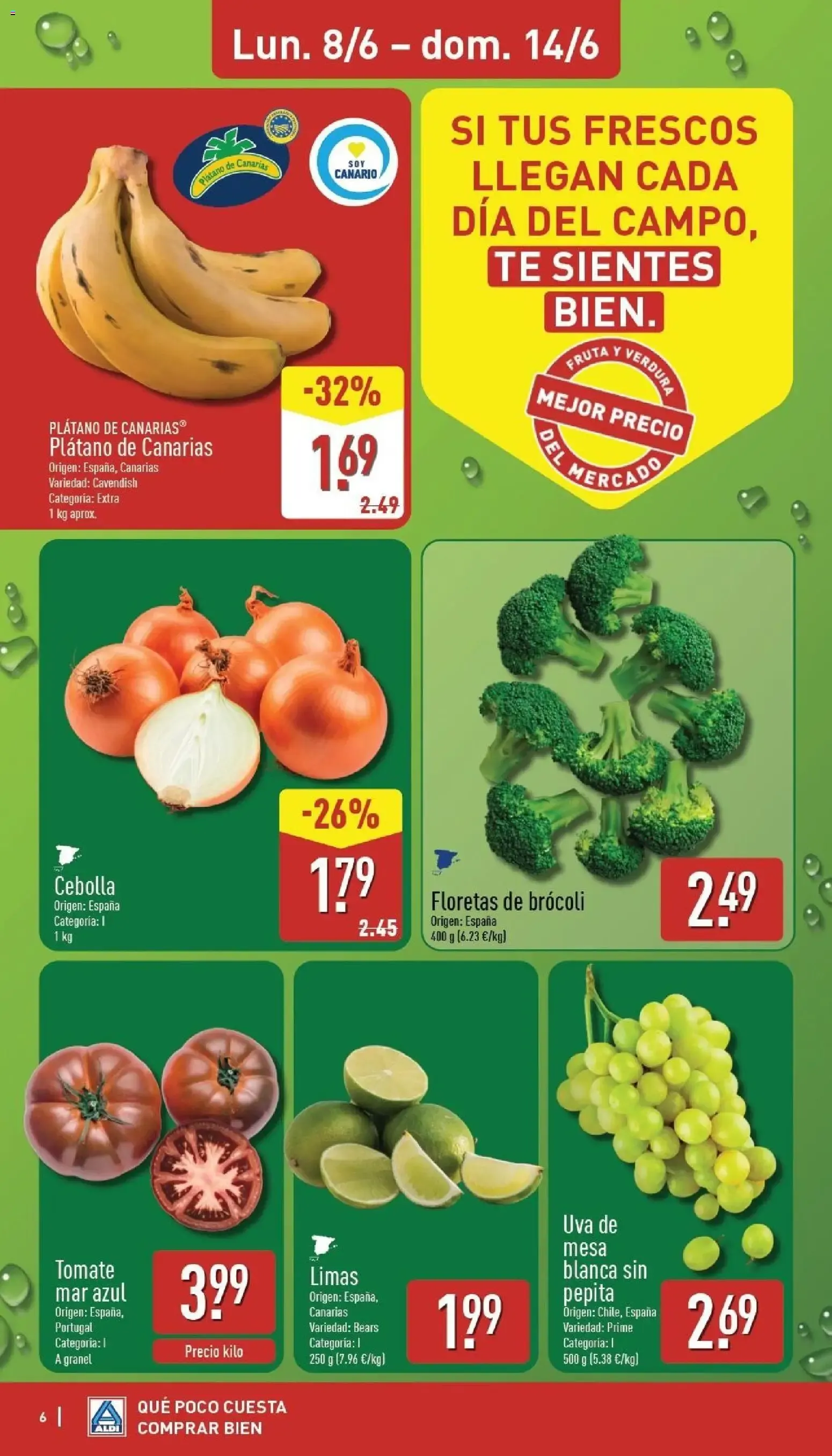 Catálogo de Aldi folleto de ofertas El Veranazo 8 de junio al 14 de junio 2026 - Página 6