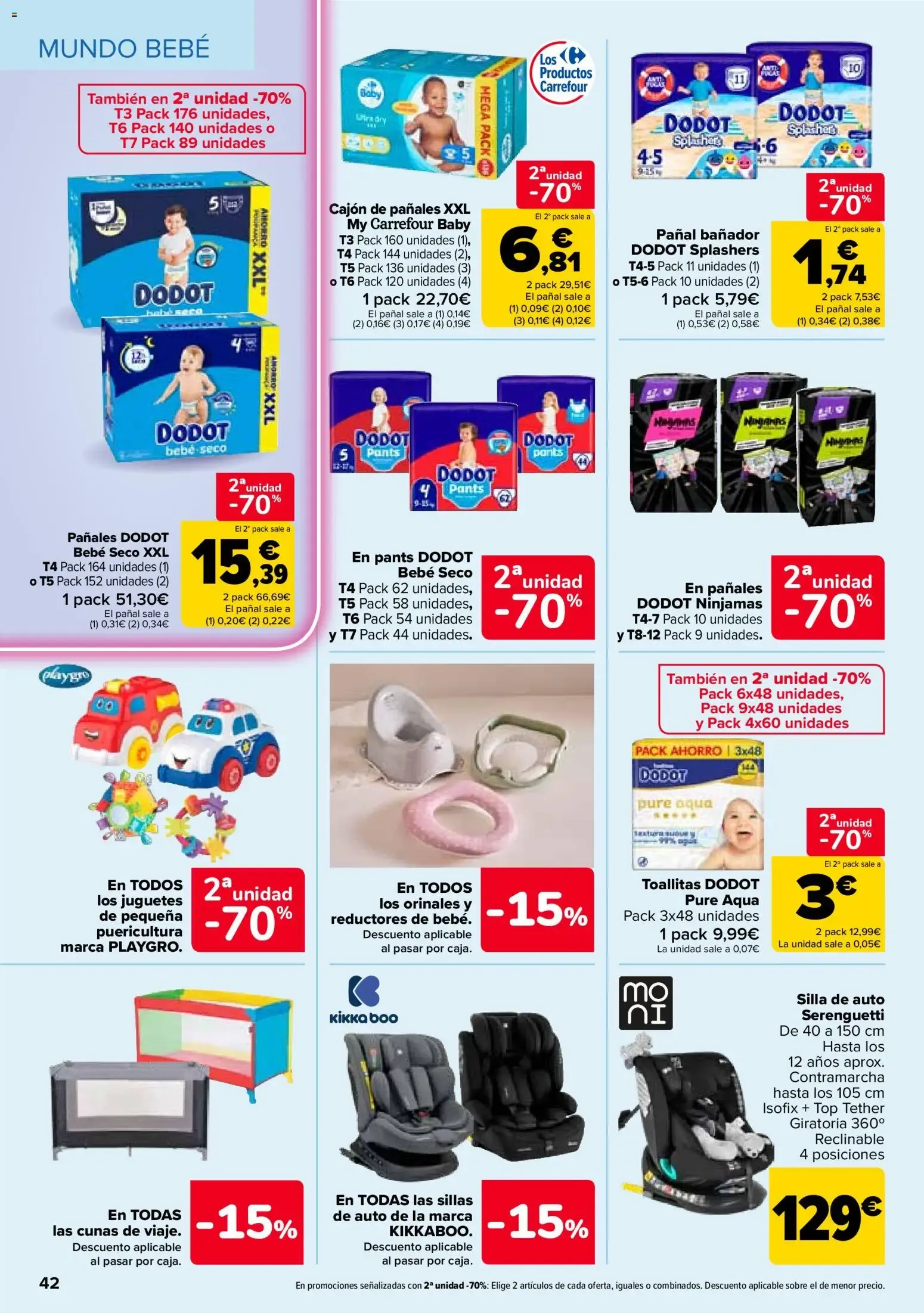 Catálogo de Carrefour: 2ª Unidad al -70% 28 de julio al 10 de agosto 2026 - Página 47