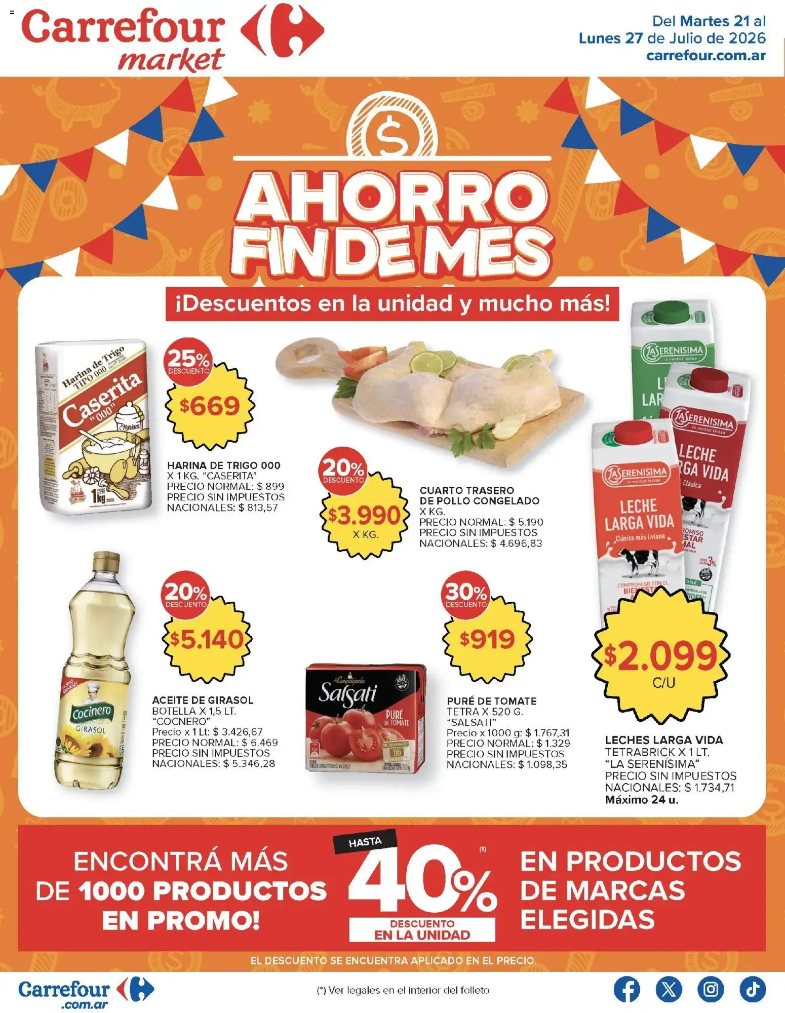 Ofertas de Carrefour ofertas || del 21/07/2026 - 27/07/2026 || Promociones 21 de julio al 27 de julio 2026 - Página 35 del catálogo