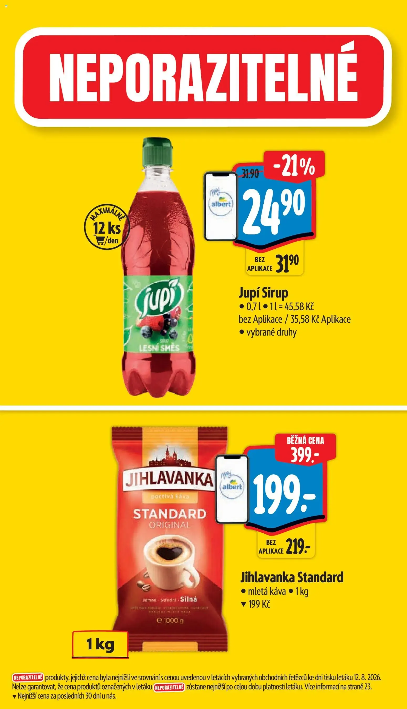 Albert leták - Hypermarket od 19.08.2026 - Akční leták - 19. srpna 25. srpna 2026 - Page 4