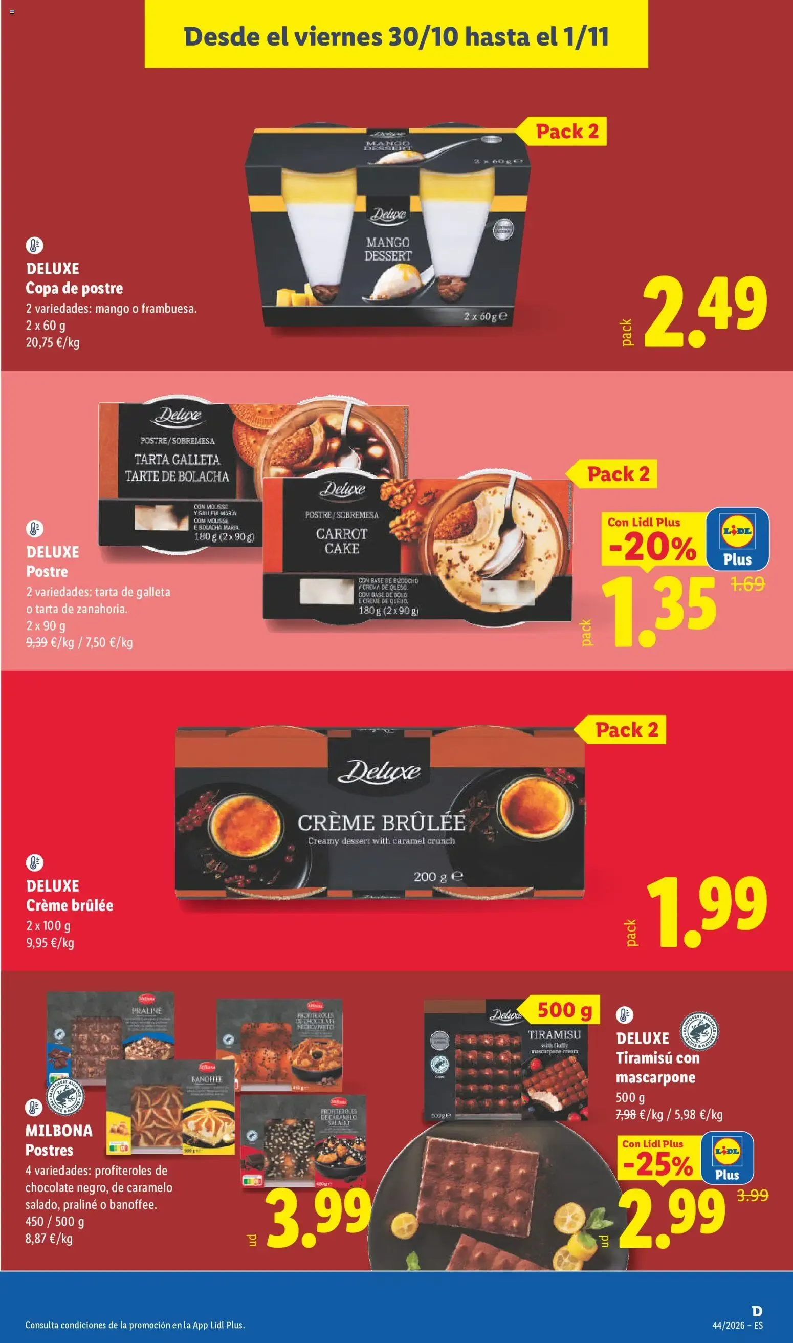 Catálogo de Lidl folleto del 26/10/2026 | Ofertas 26 de octubre al 1 de noviembre 2026 - Página 39