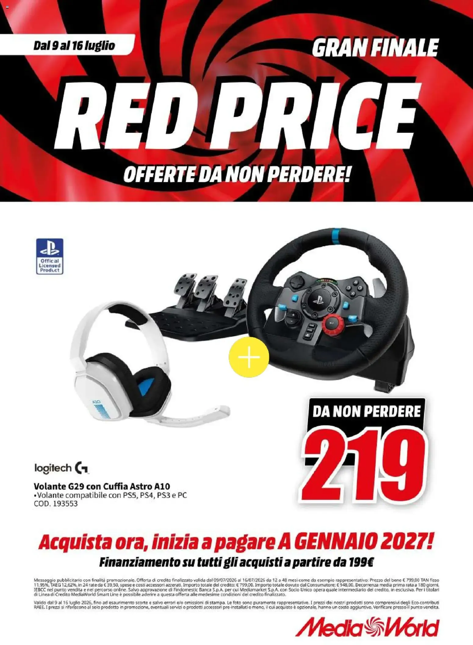 GRAN FINALE RED PRICE - OFFERTE DA NON PERDERE! da 9 luglio a 16 luglio di 2026 - Pagina del volantino 20