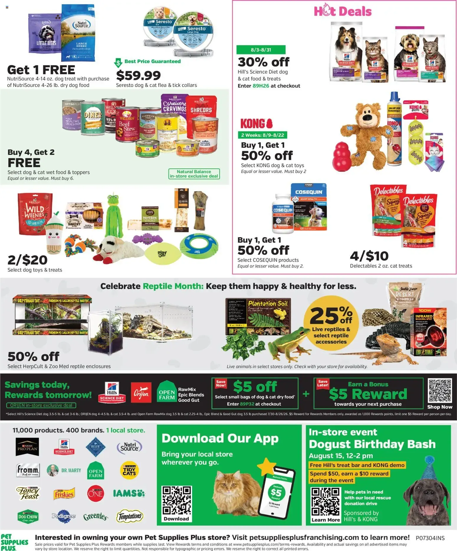 Weekly ad Pet Supplies Plus Weekly Ad from 07/30/2026 - Flyer from July 30 to August 26 2026 - Page 4