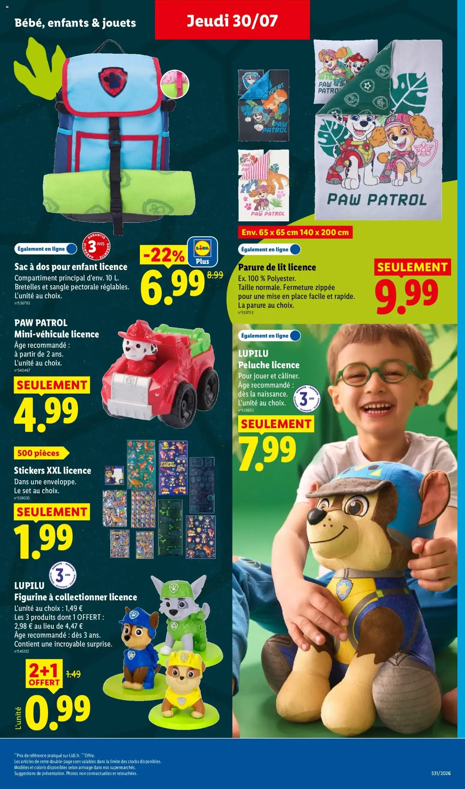 LIDL L'été des Marques du 30 juillet au 5 août 2026 - Catalogue page 31