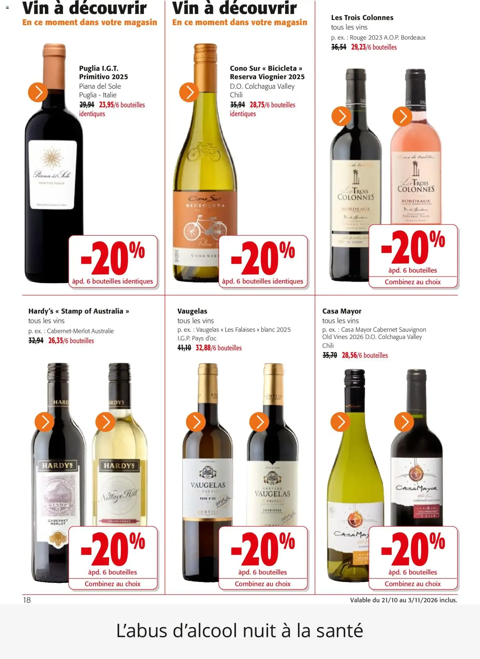 Colruyt catalogue à partir du 21/10/2026 - promo en ligne du 21 octobre au 3 novembre 2026 - Catalogue page 18