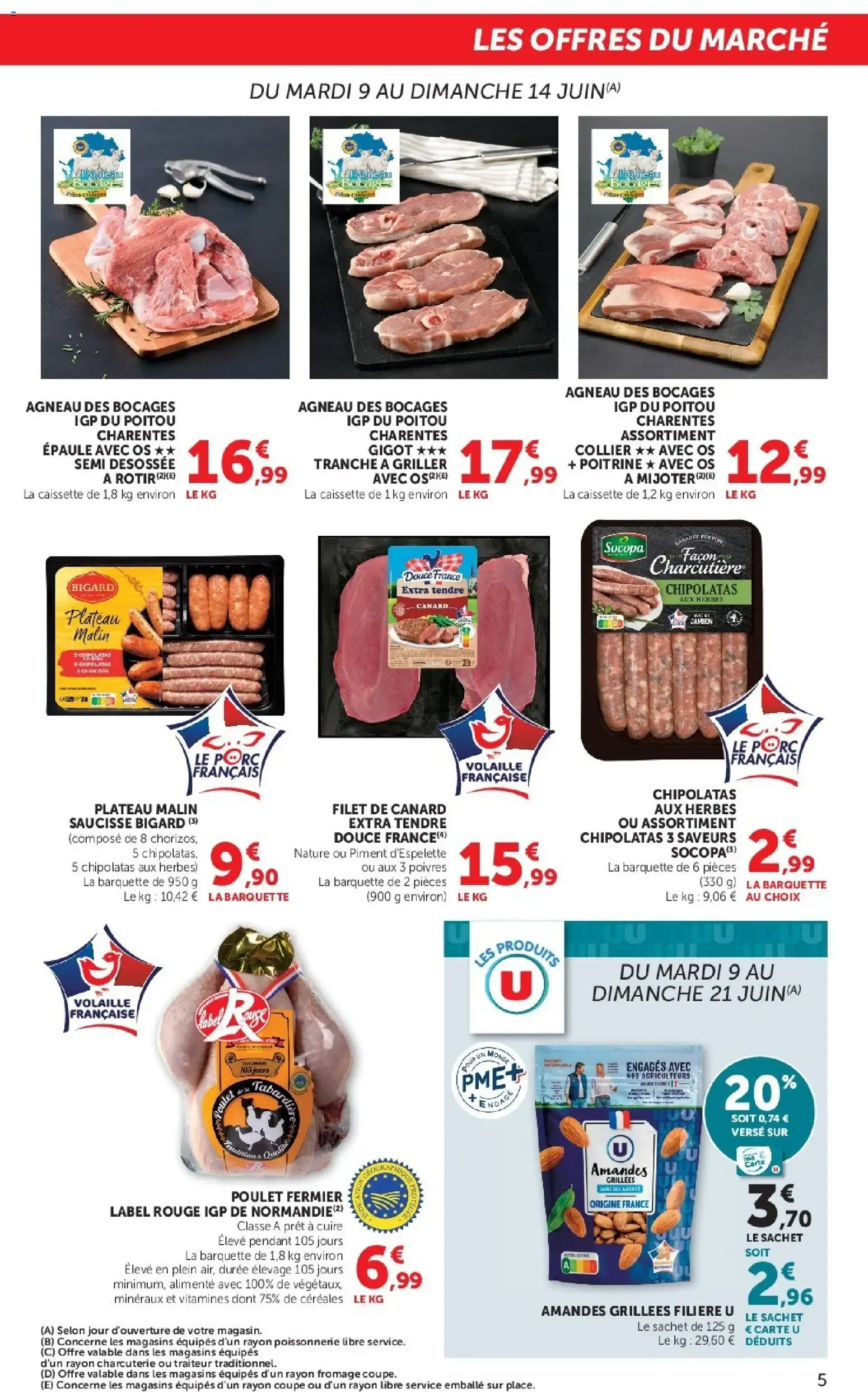 U Express - Coup d'envoi des prix bas du 9 juin au 21 juin 2026 - Catalogue page 5