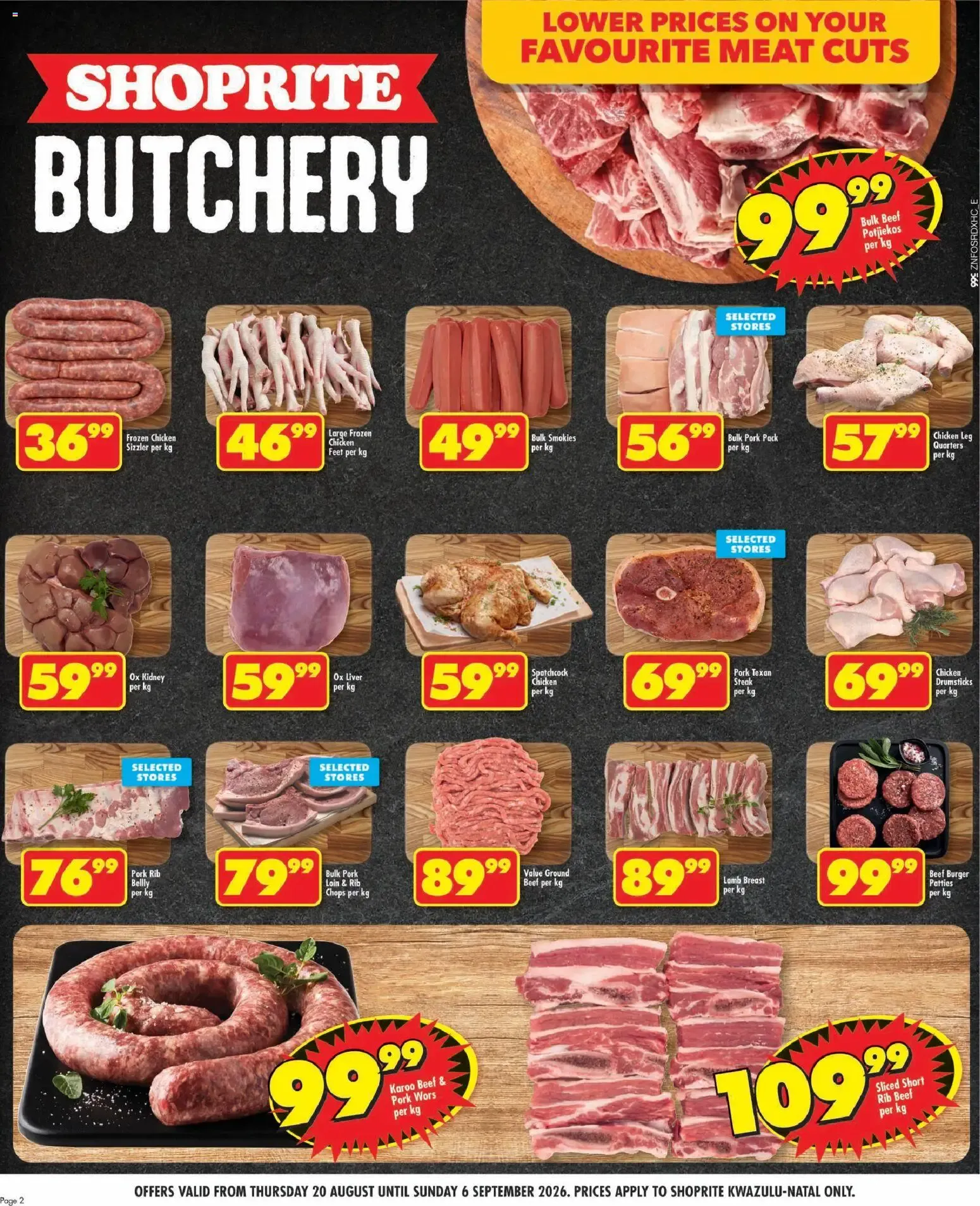 Shoprite: Major League Birthday Deals from 20 August to 6 September 2026 - Catalogue Page 2