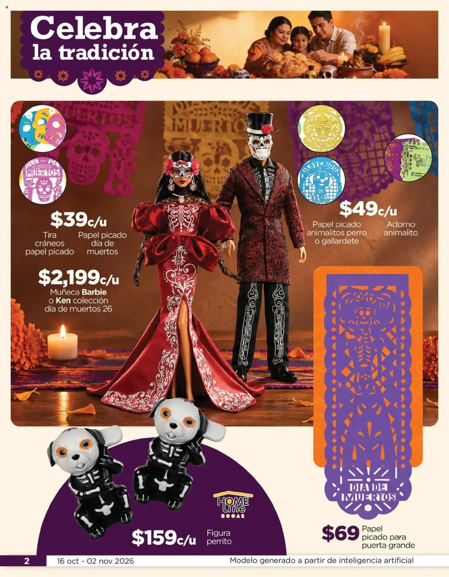 Catálogo de Chedraui folleto Celebra la tradición (16/10/2026 - 02/11/2026) - catálogo en línea 16 de octubre al 2 de noviembre 2026 - Pagina 2