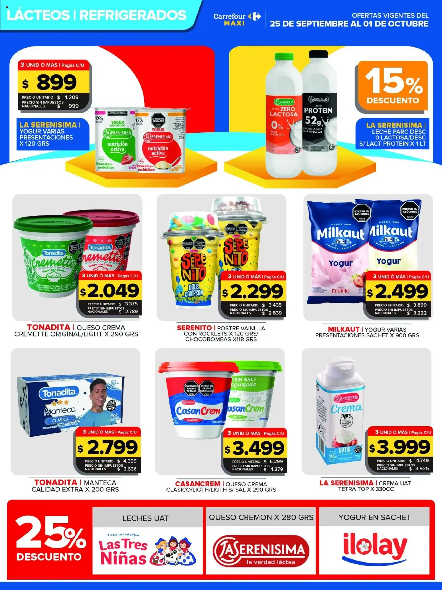 Ofertas de Carrefour Maxi catálogo del 25/09/2026 - 01/10/2026 25 de septiembre al 1 de octubre 2026 - Página 8 del catálogo