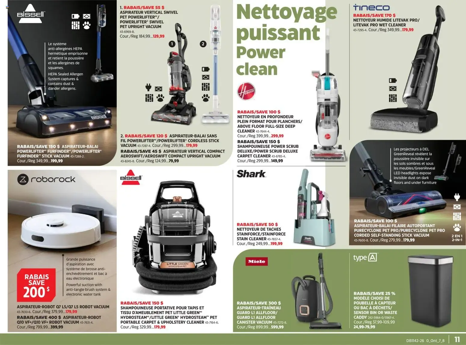 Canadian Tire circulaire - Le guide ultime pour la maison from Oct 15, 2026 > weekly specials & deals from October 15 to November 4 2026 - flyer page 11